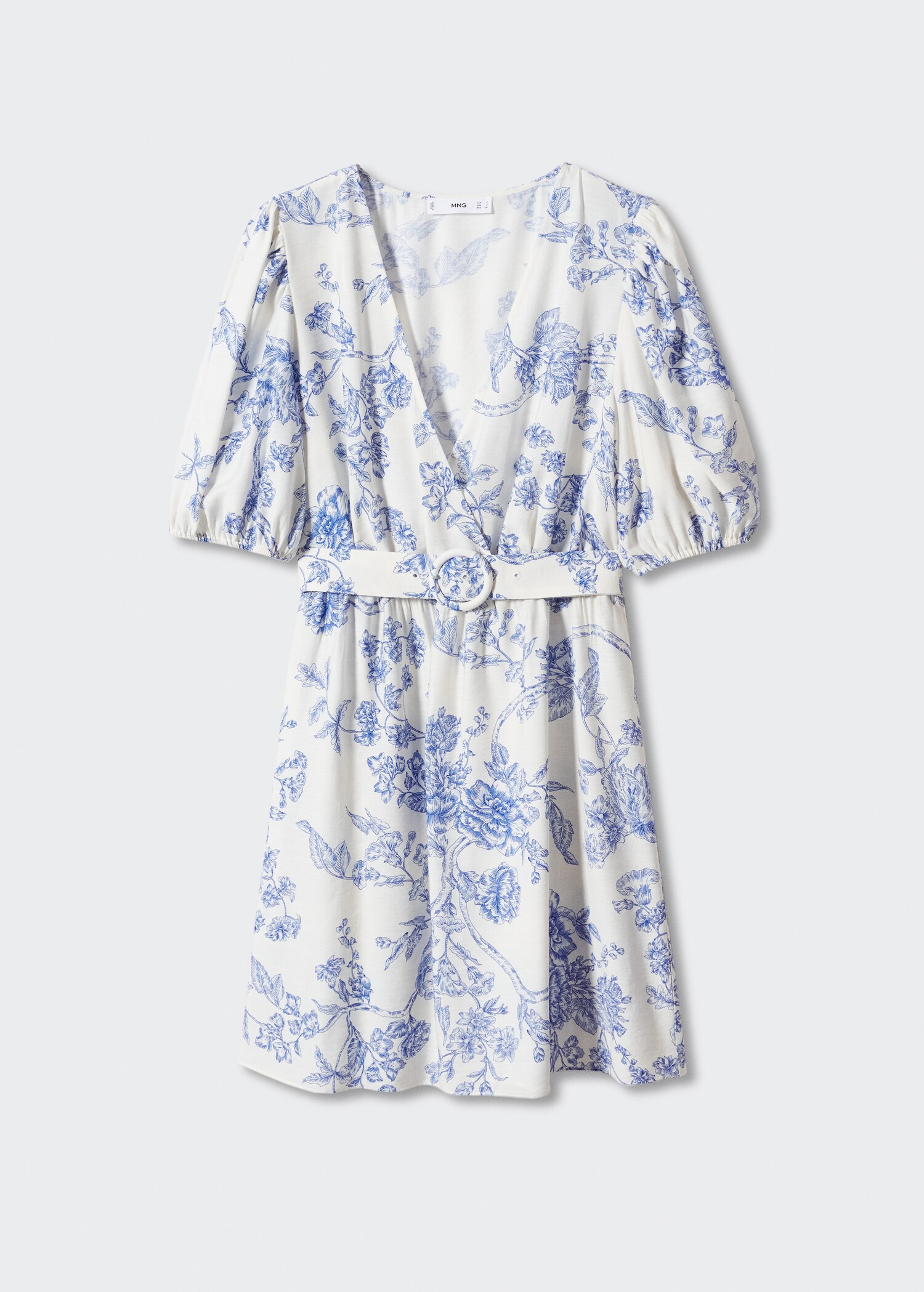 Belt floral dress - Article without model