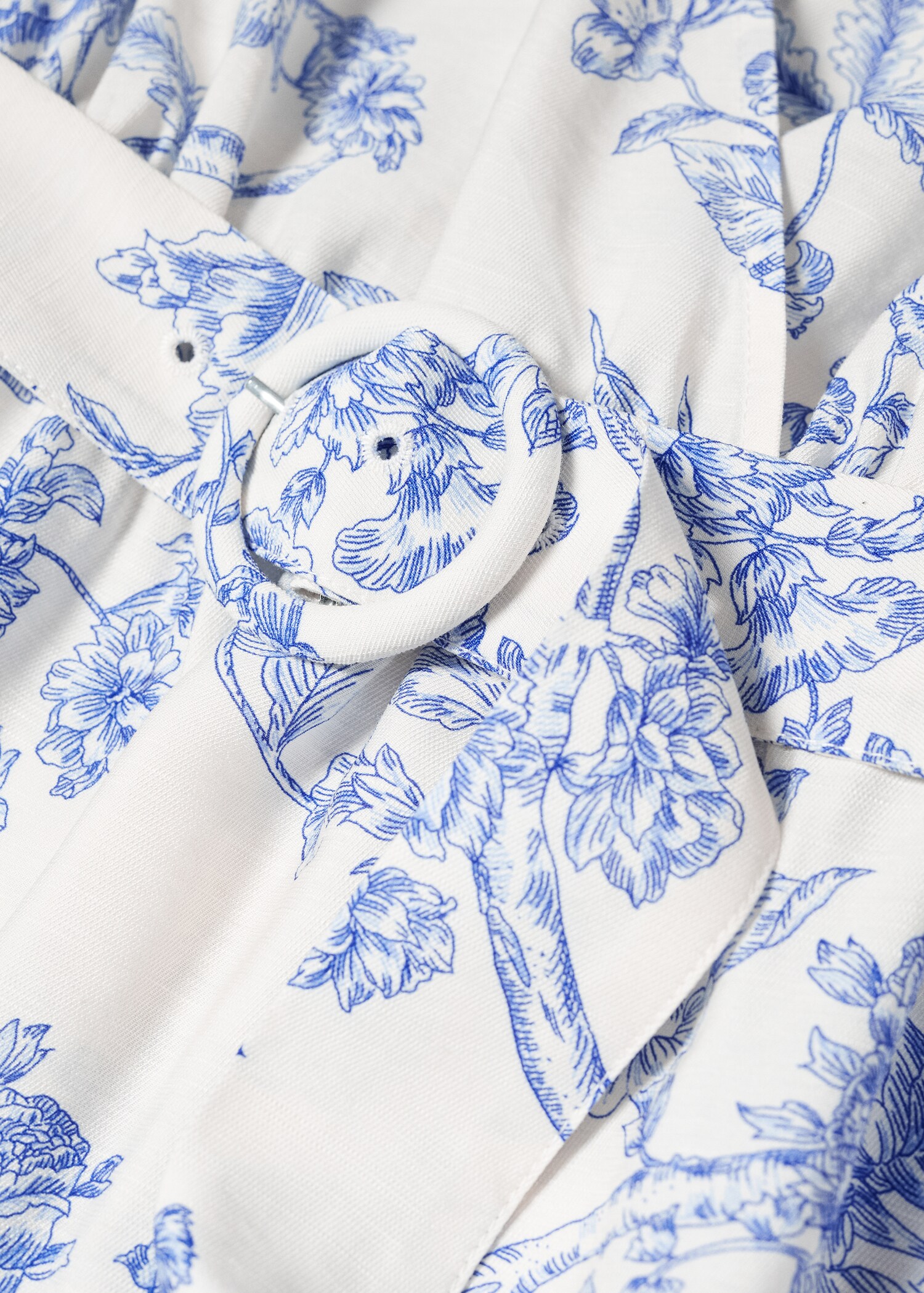 Belt floral dress - Details of the article 8