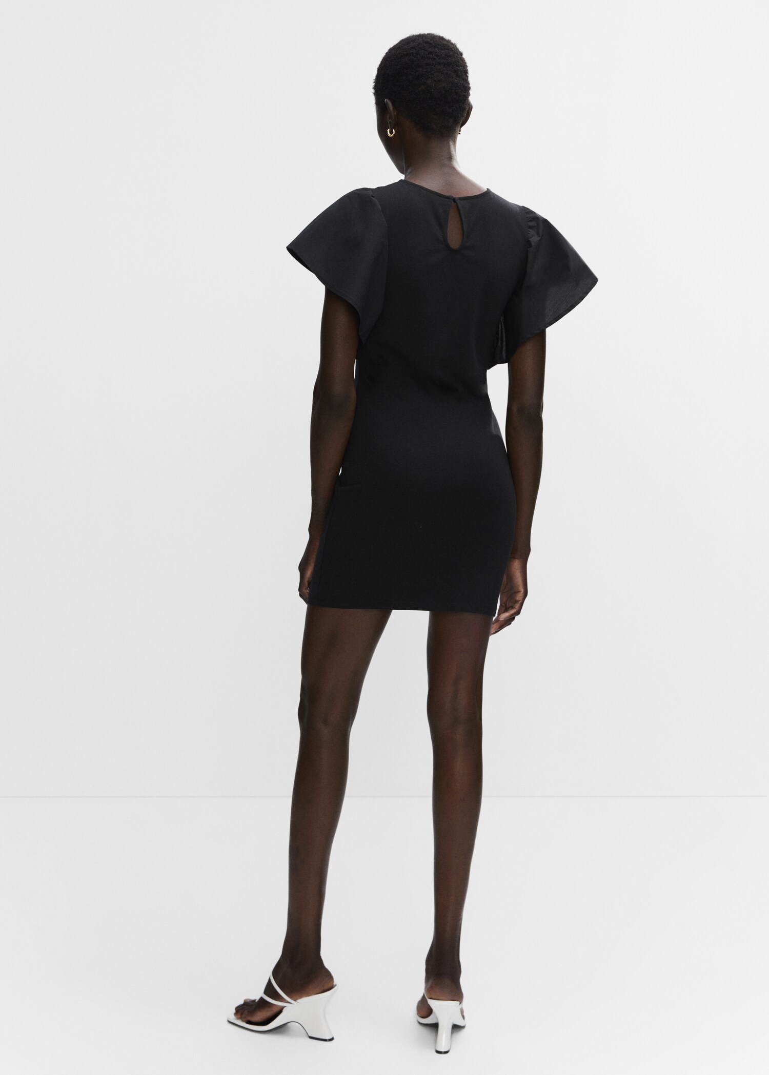 Vestido detalle mangas - Reverso del artículo