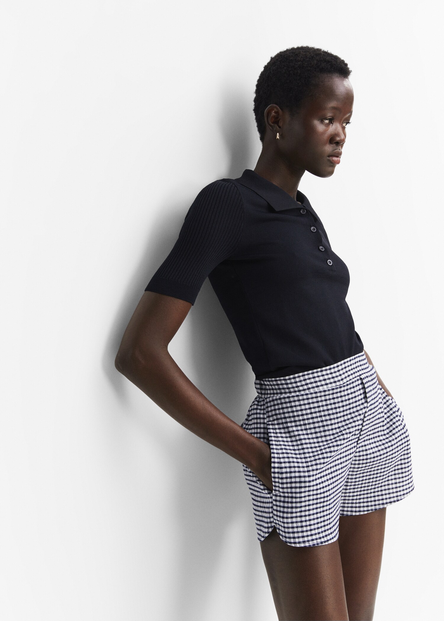 Shorts mit Vichy-Karomuster - Detail des Artikels 2