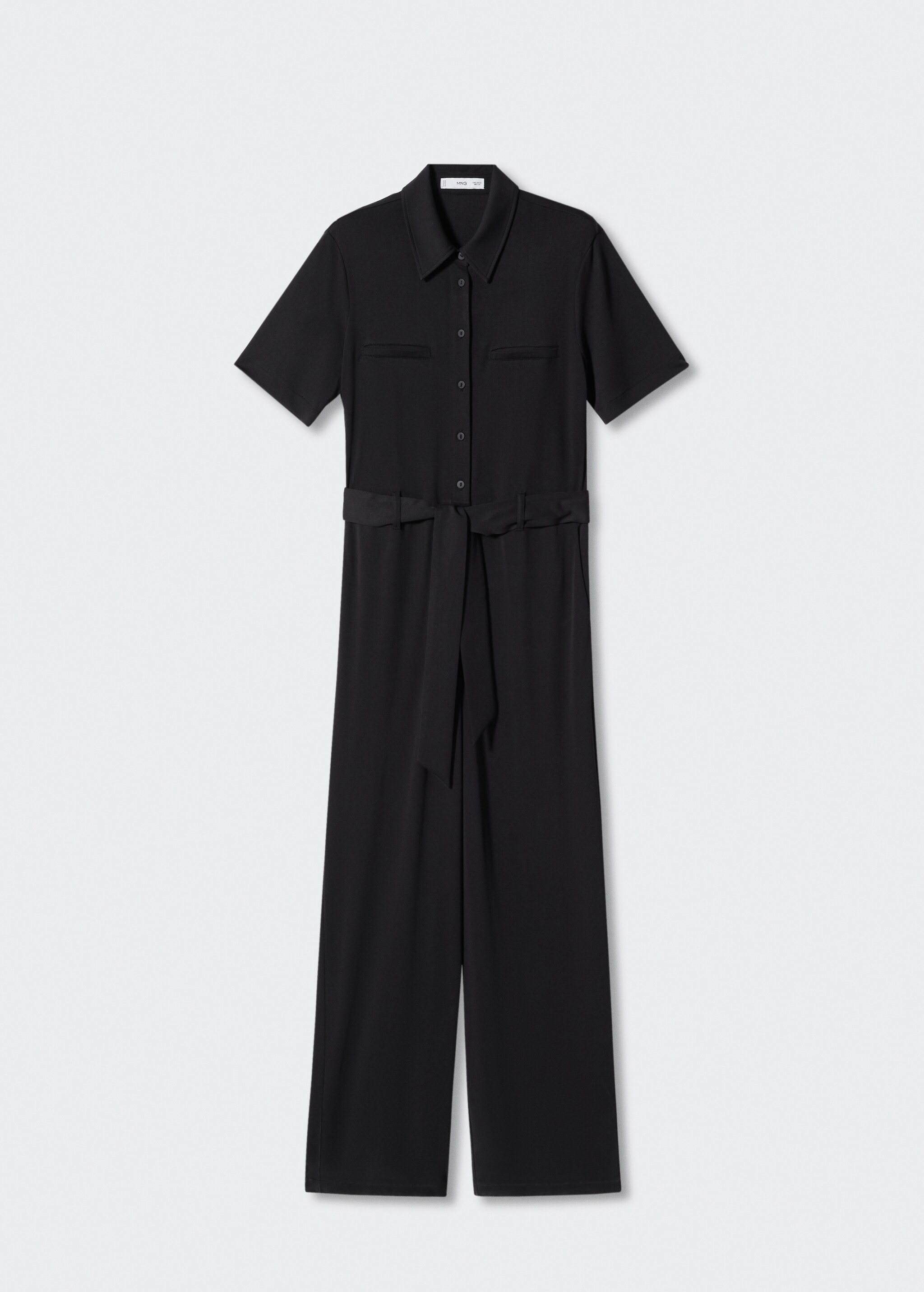 Modal shirt-style jumpsuit - Article without model