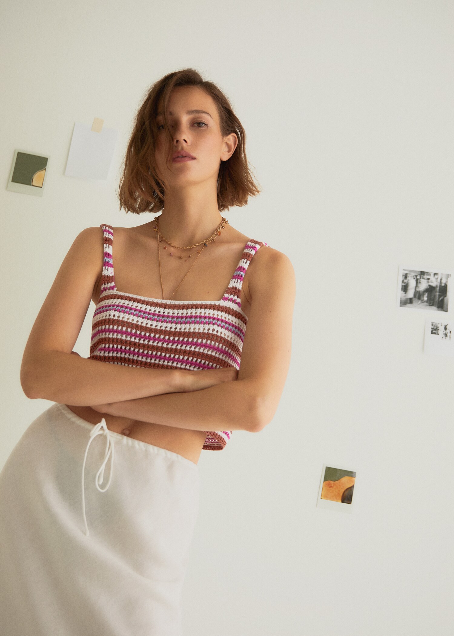 Crochet crop top - Details of the article 6