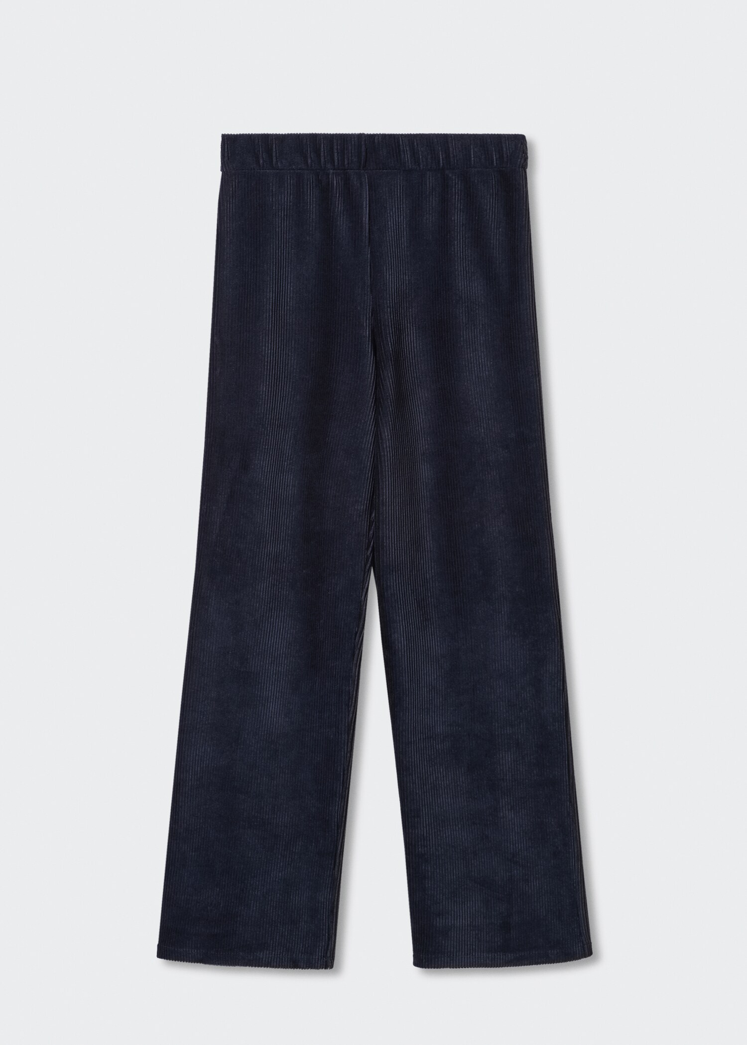 Corduroy pants with elastic waist - Article without model