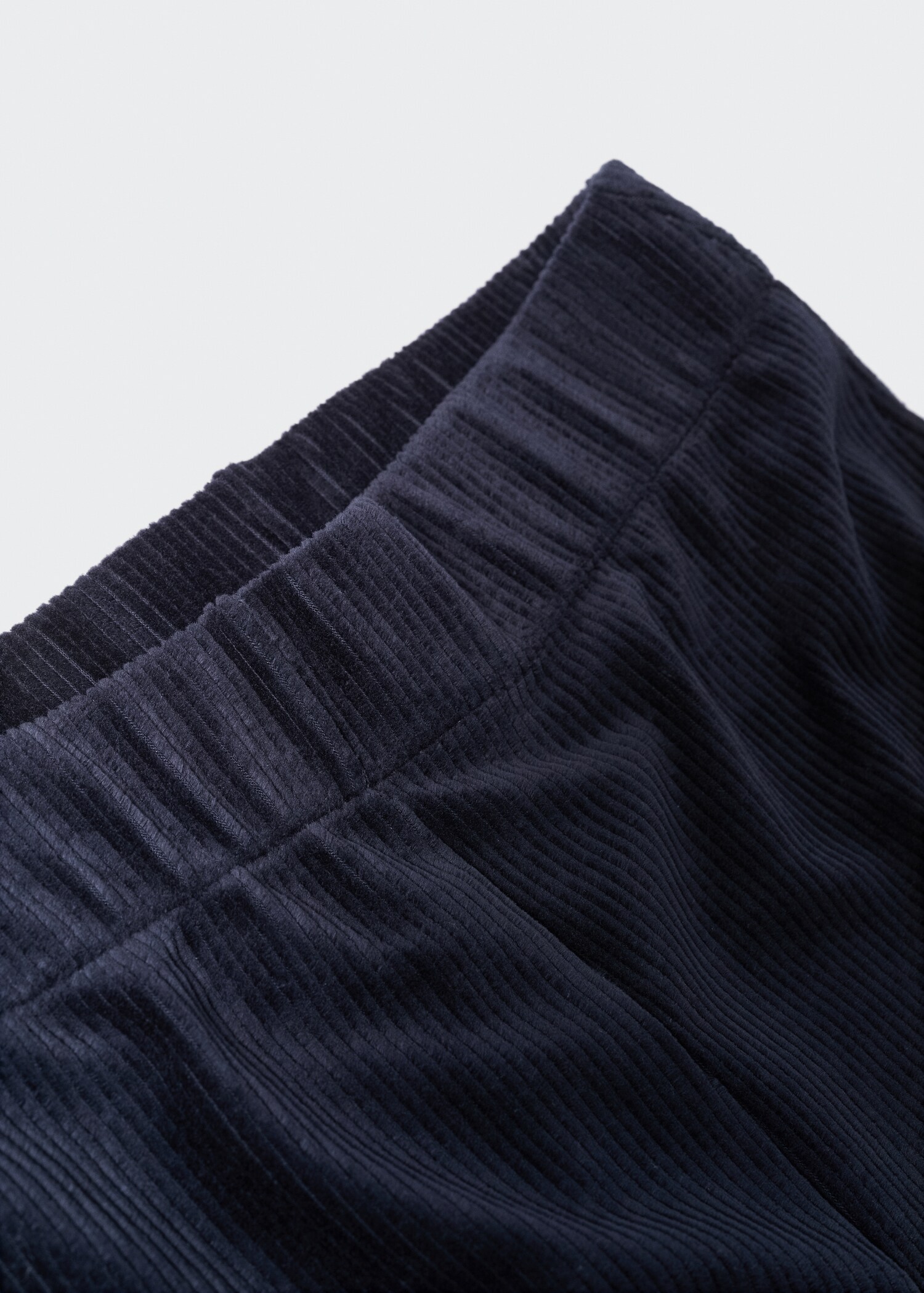 Corduroy pants with elastic waist - Details of the article 8