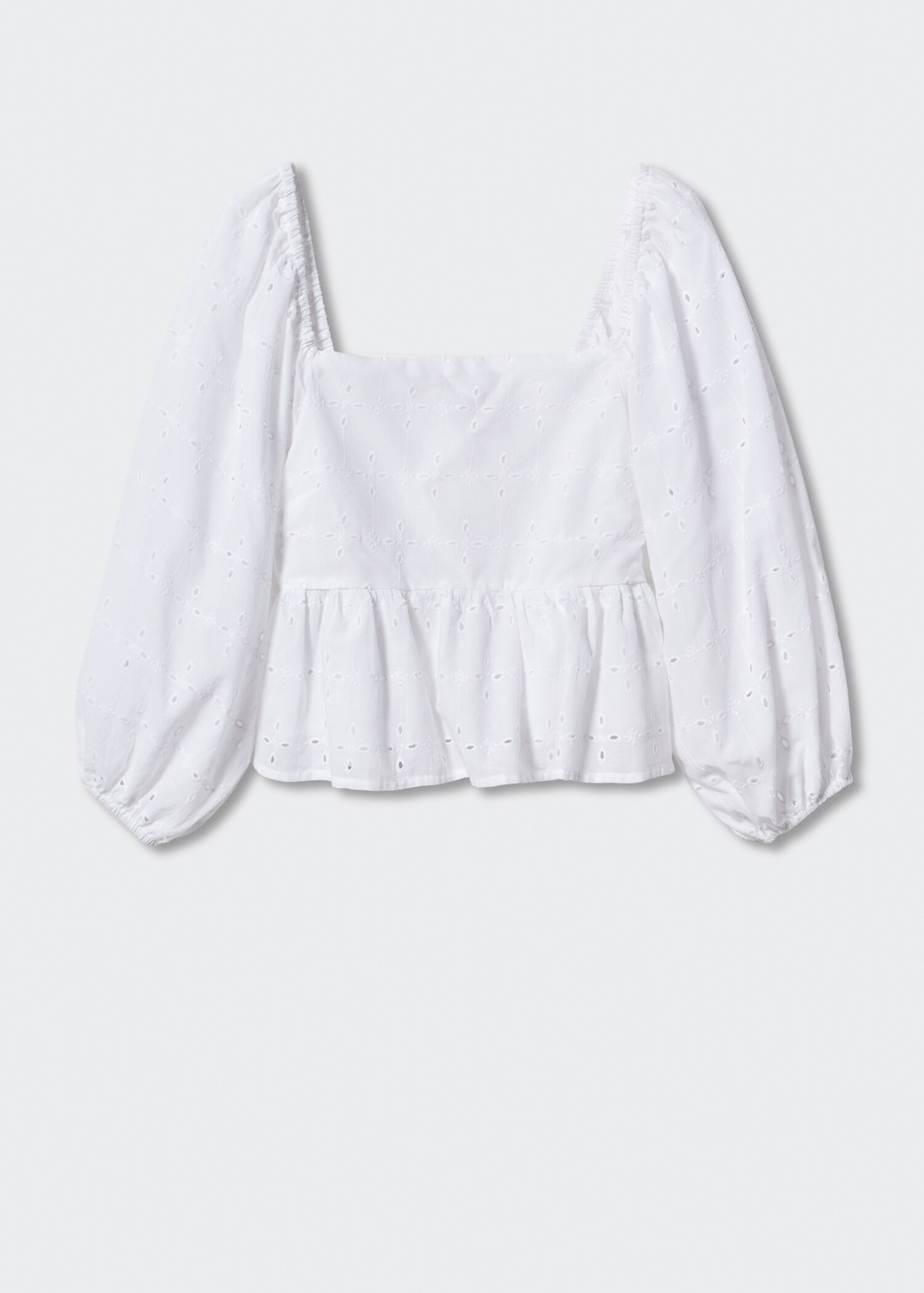 Bluse mit Ballonärmeln - Artikel ohne Model