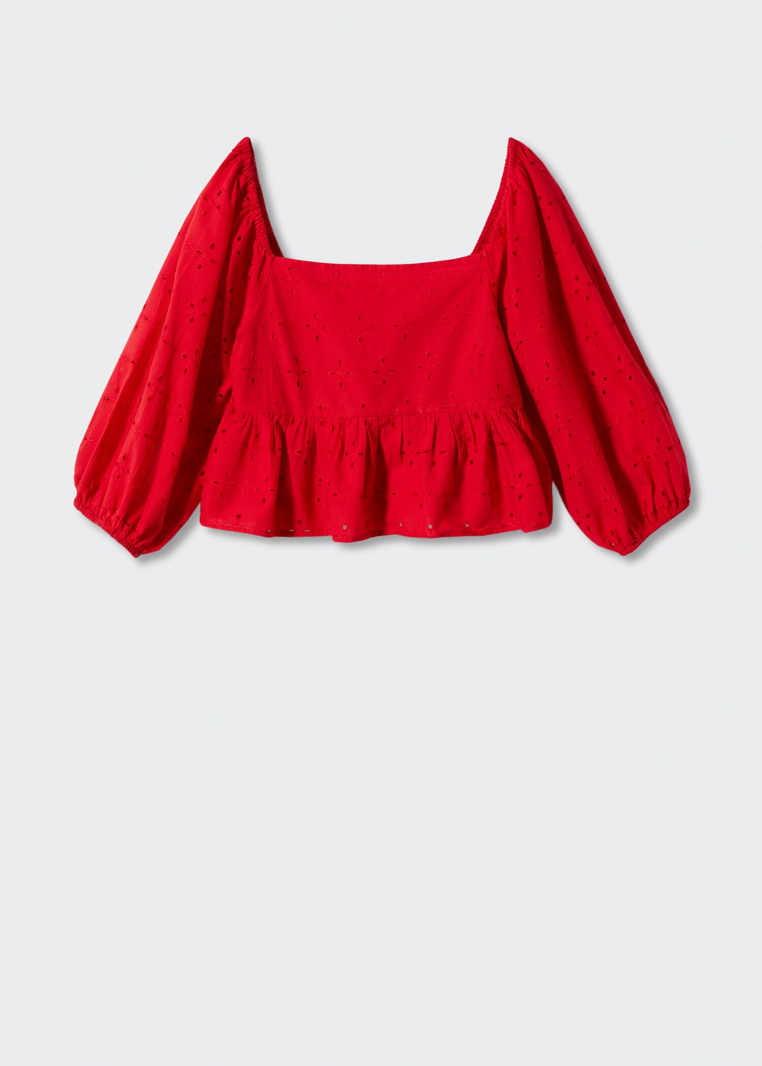 Bluse mit Ballonärmeln - Artikel ohne Model