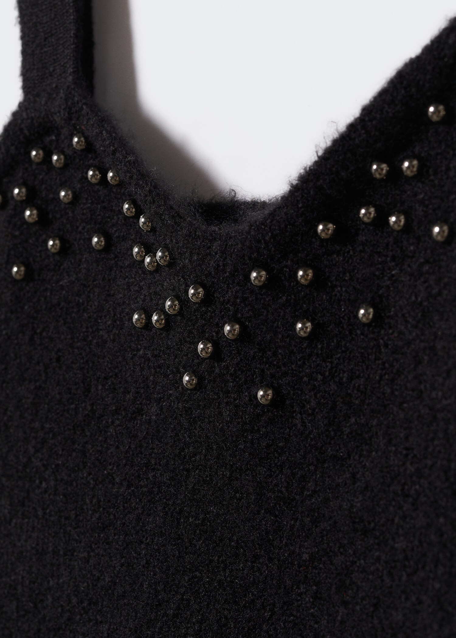 Knitted cropped top - Details of the article 8