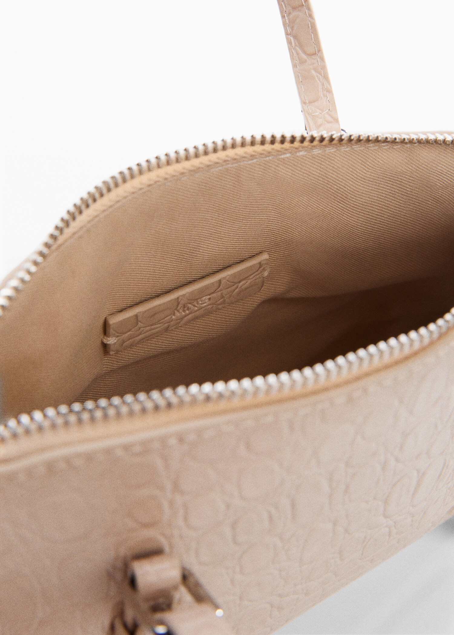 Bolso doble asa efecto cocodrilo - Detalle del artículo 2