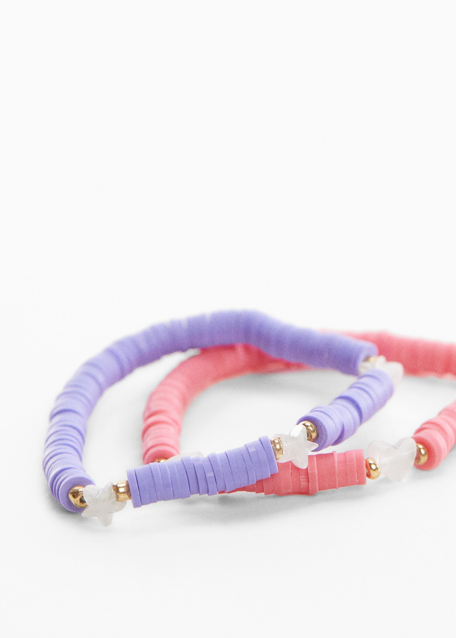 2-pack bead bracelets - Medium plane