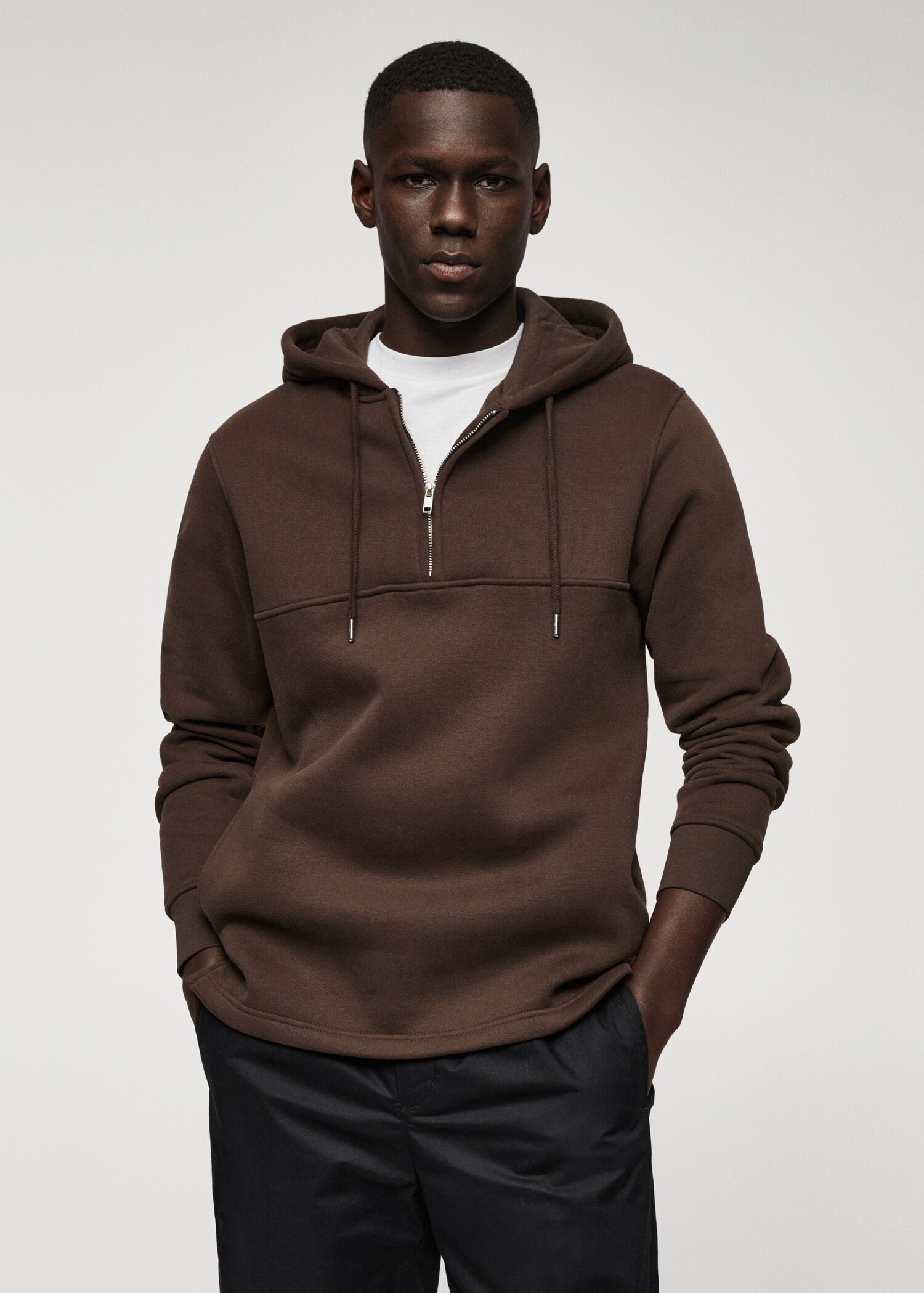 Zipped hoodie - Medium plane