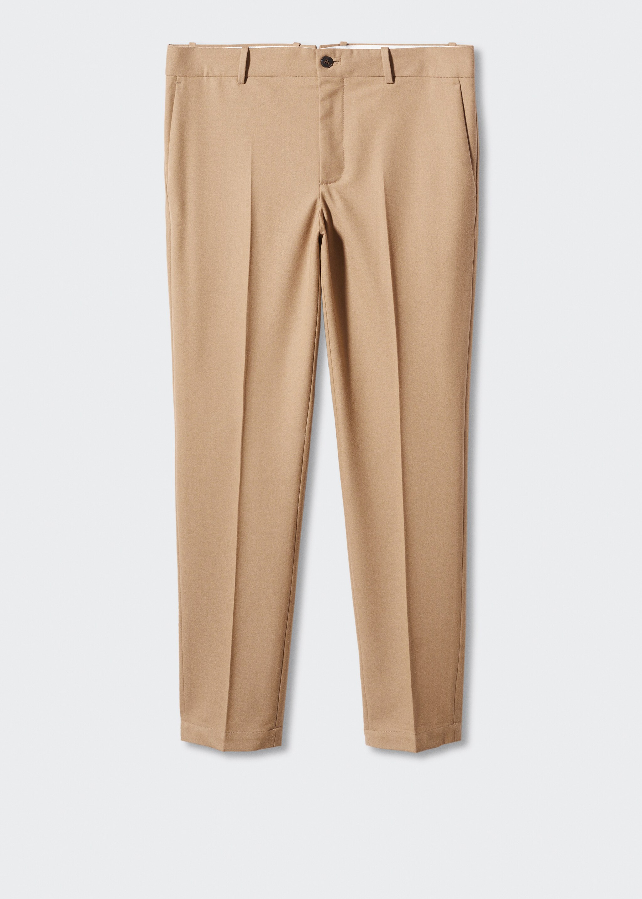 Slim-fit wool trousers - Article without model