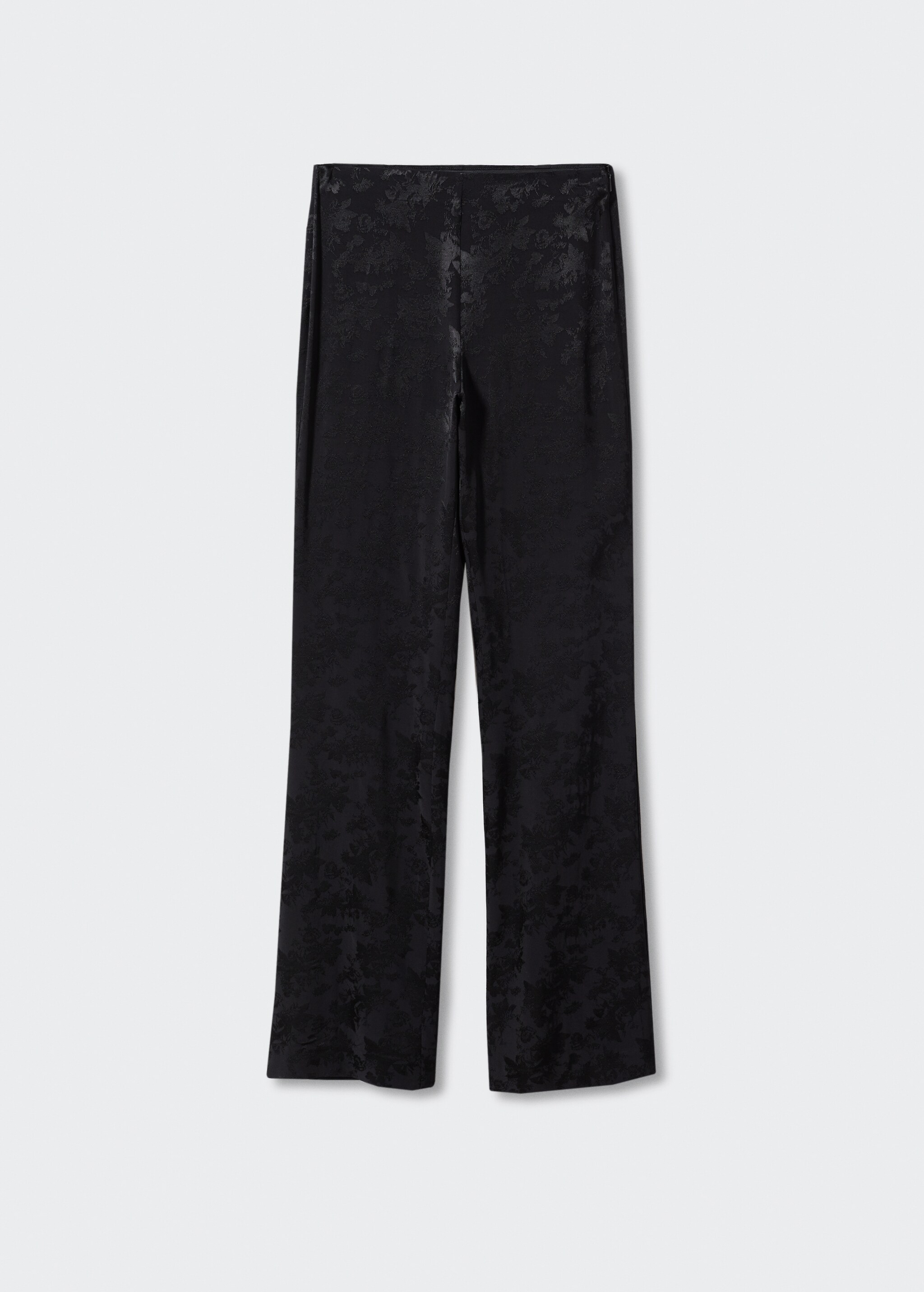 Jacquard fluid trousers - Article without model