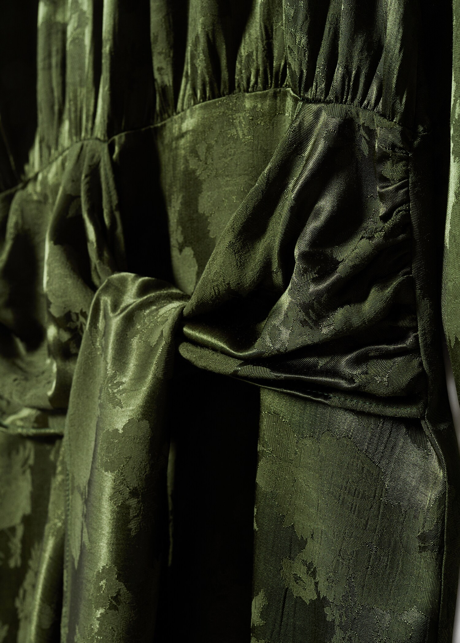 Vestido jacquard nudo - Detalle del artículo 8