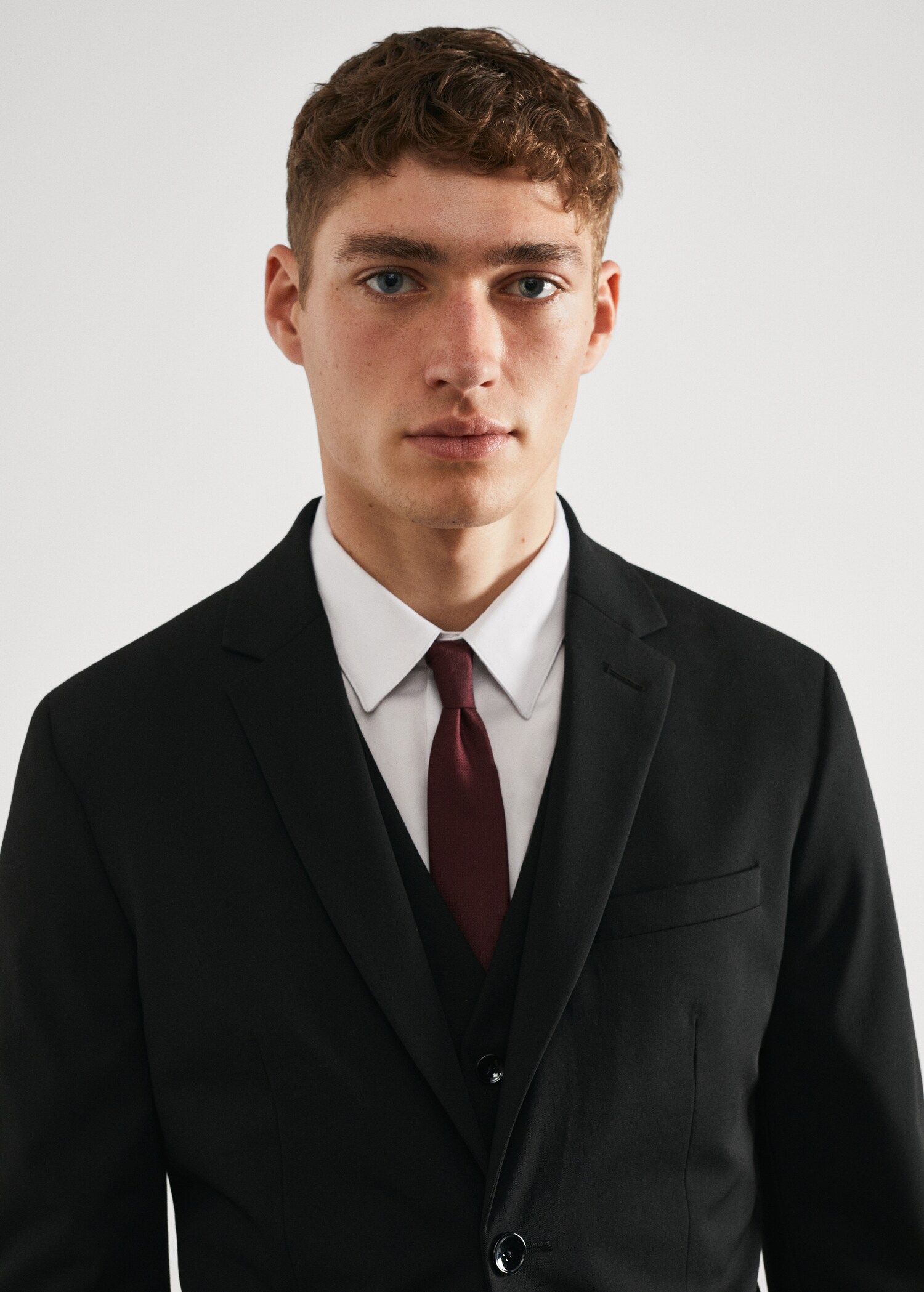 Super slim-fit suit jacket - Details of the article 1