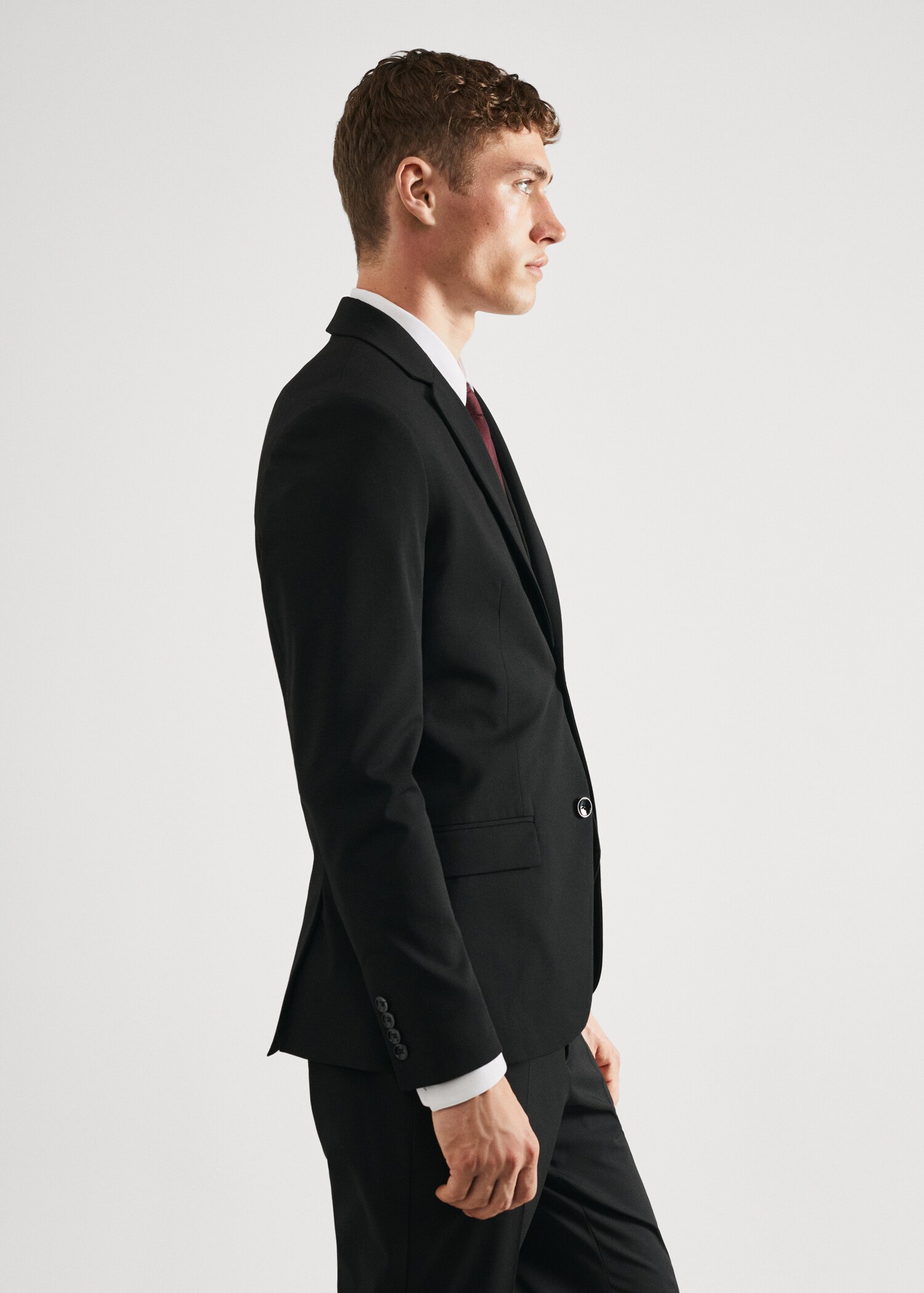 Super slim-fit suit jacket - Details of the article 2