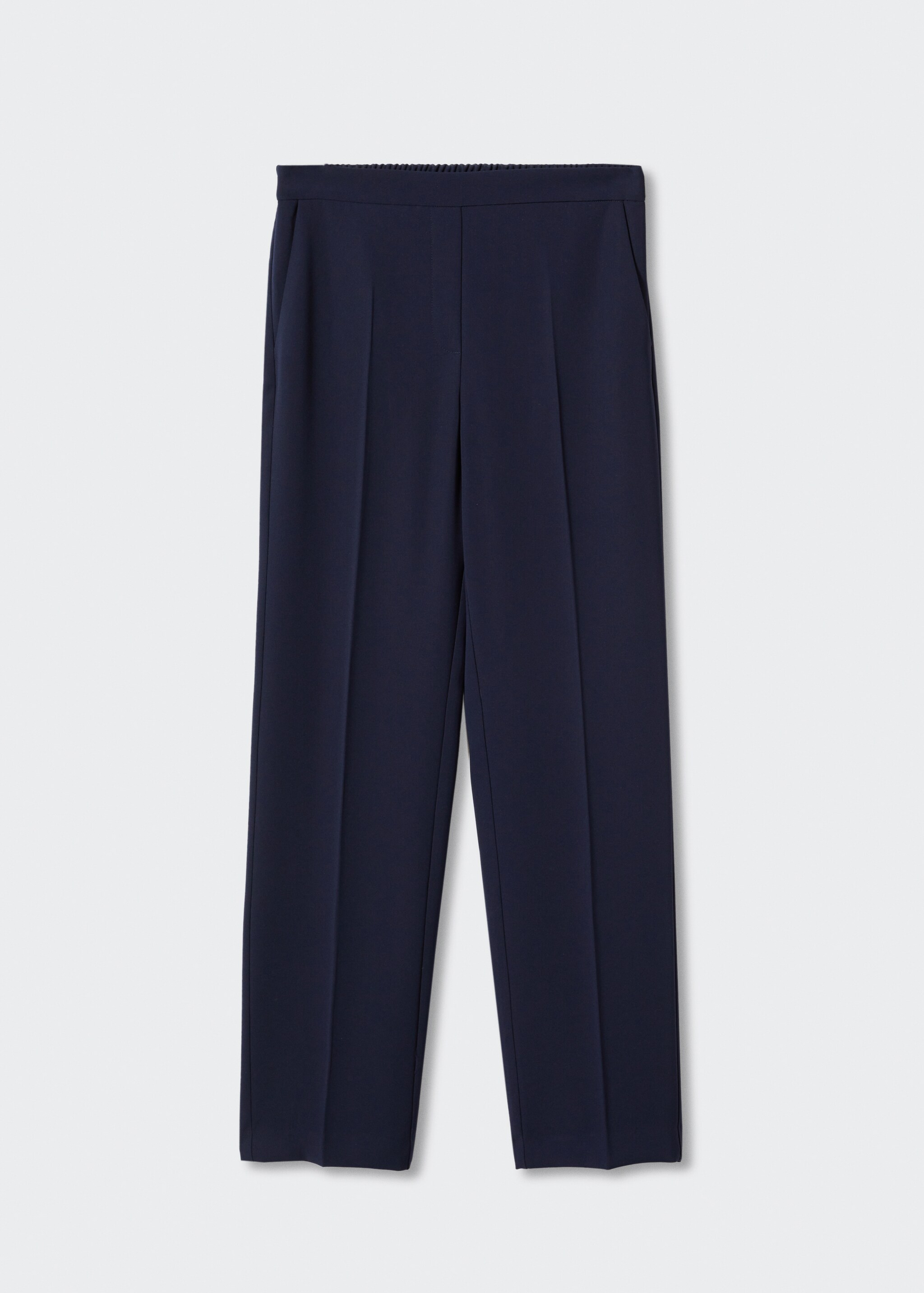 Elastic waist suit trousers - Article without model