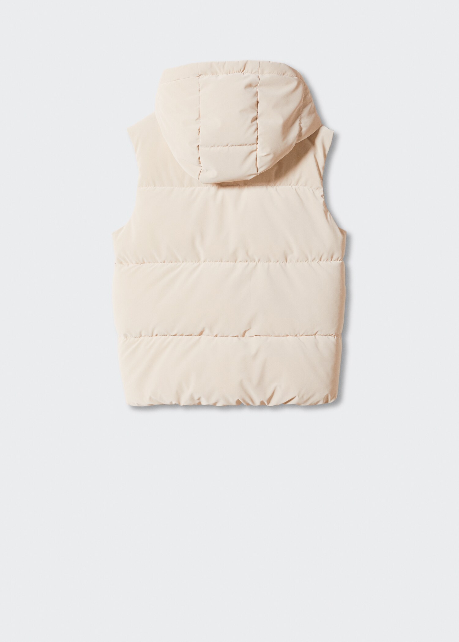 Bodywarmer met capuchon - Achterkant van het artikel
