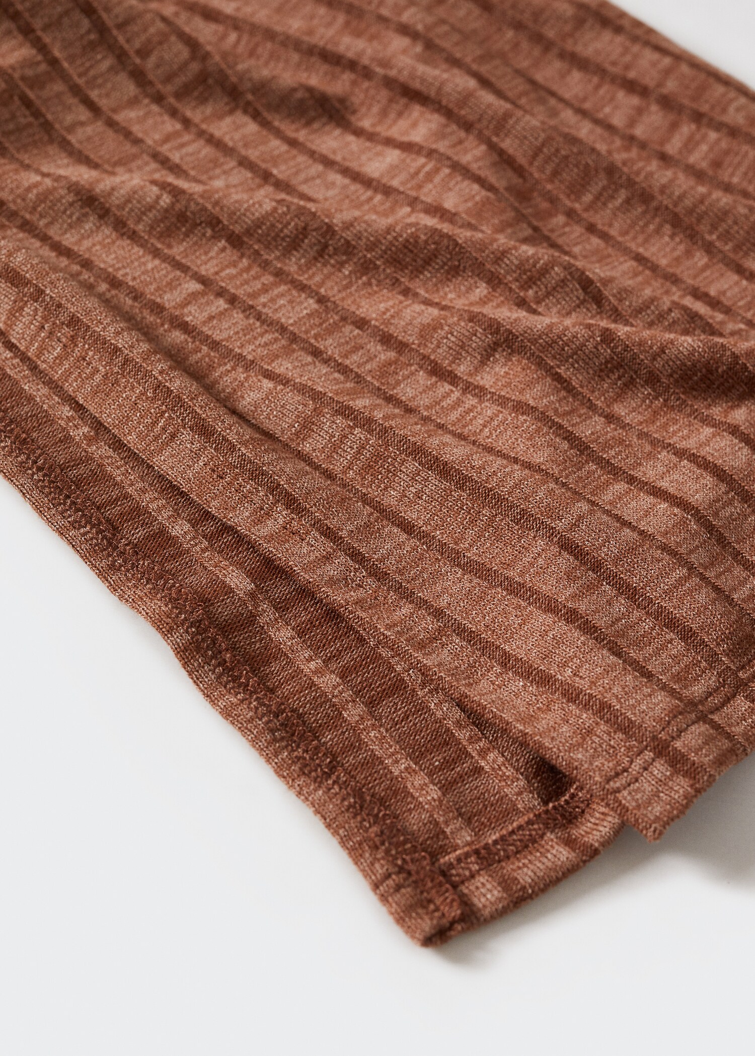 Ribbed knit trousers - Details of the article 8