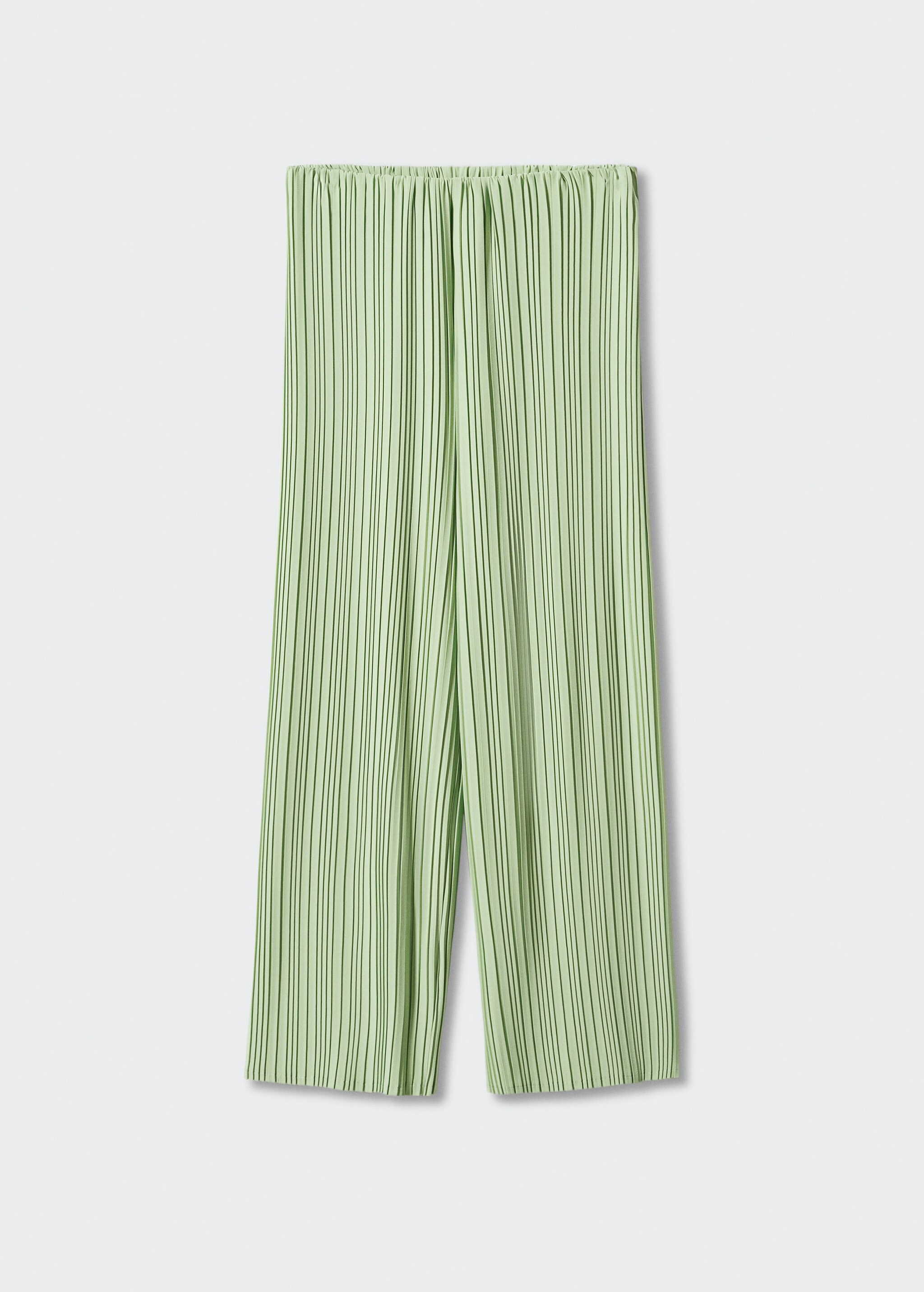 Pleated wideleg trousers - Article without model