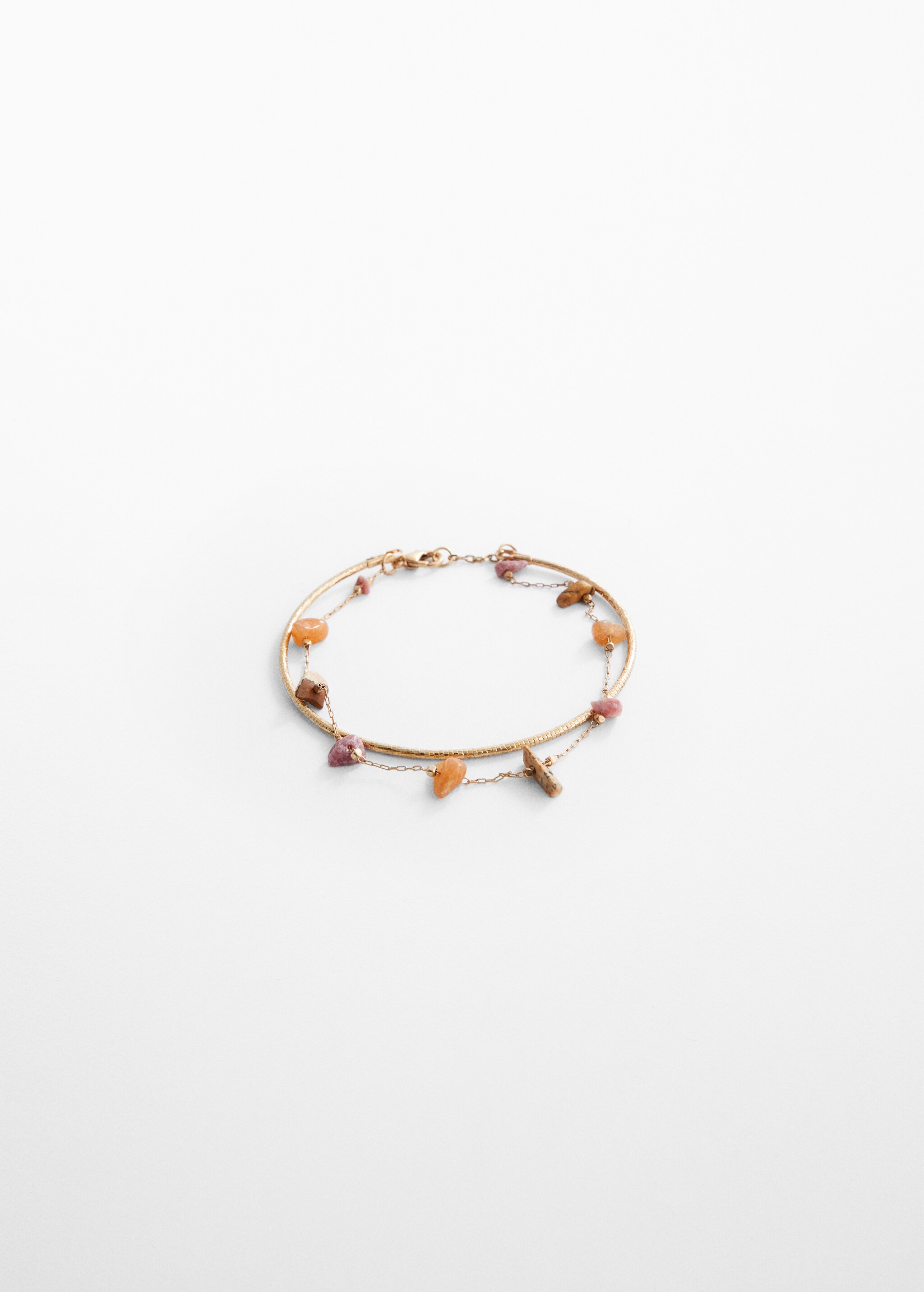 Bead and stone bracelet  - Article without model
