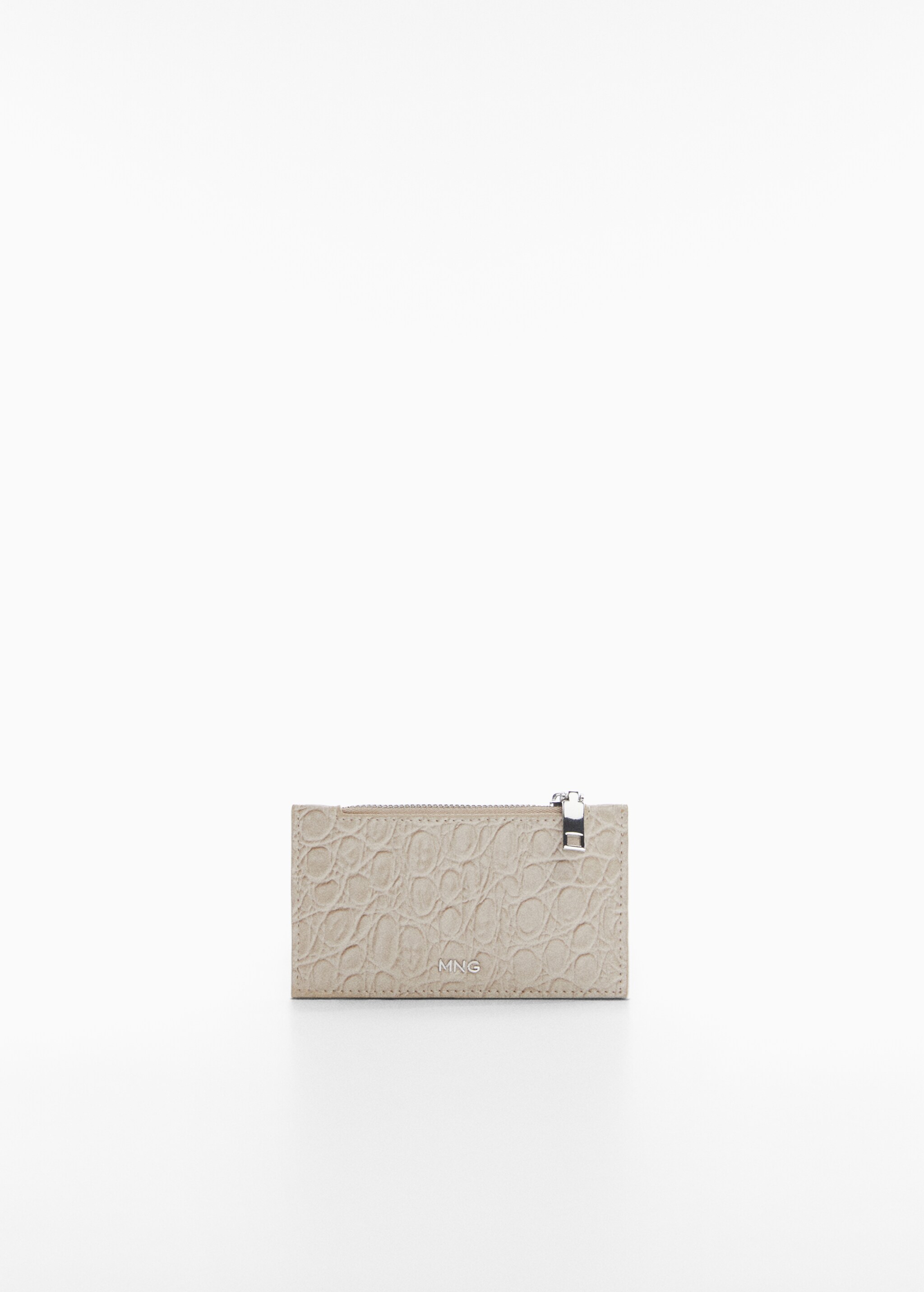 Croc-effect card holder - Article without model
