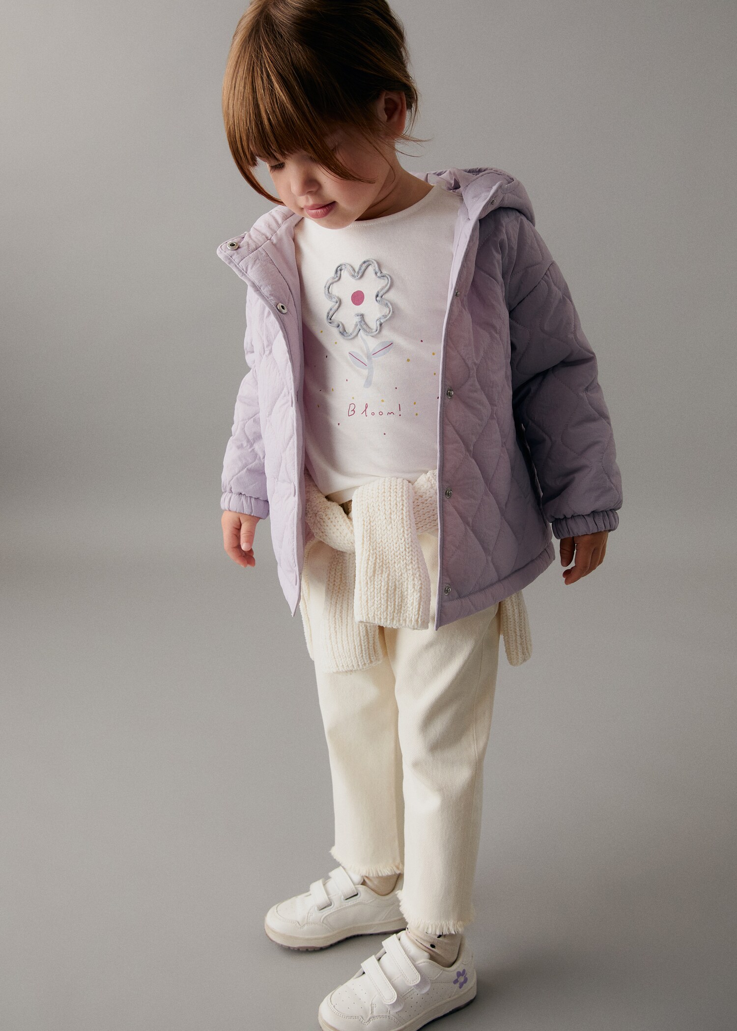 Rhombus quilted jacket - Details of the article 6