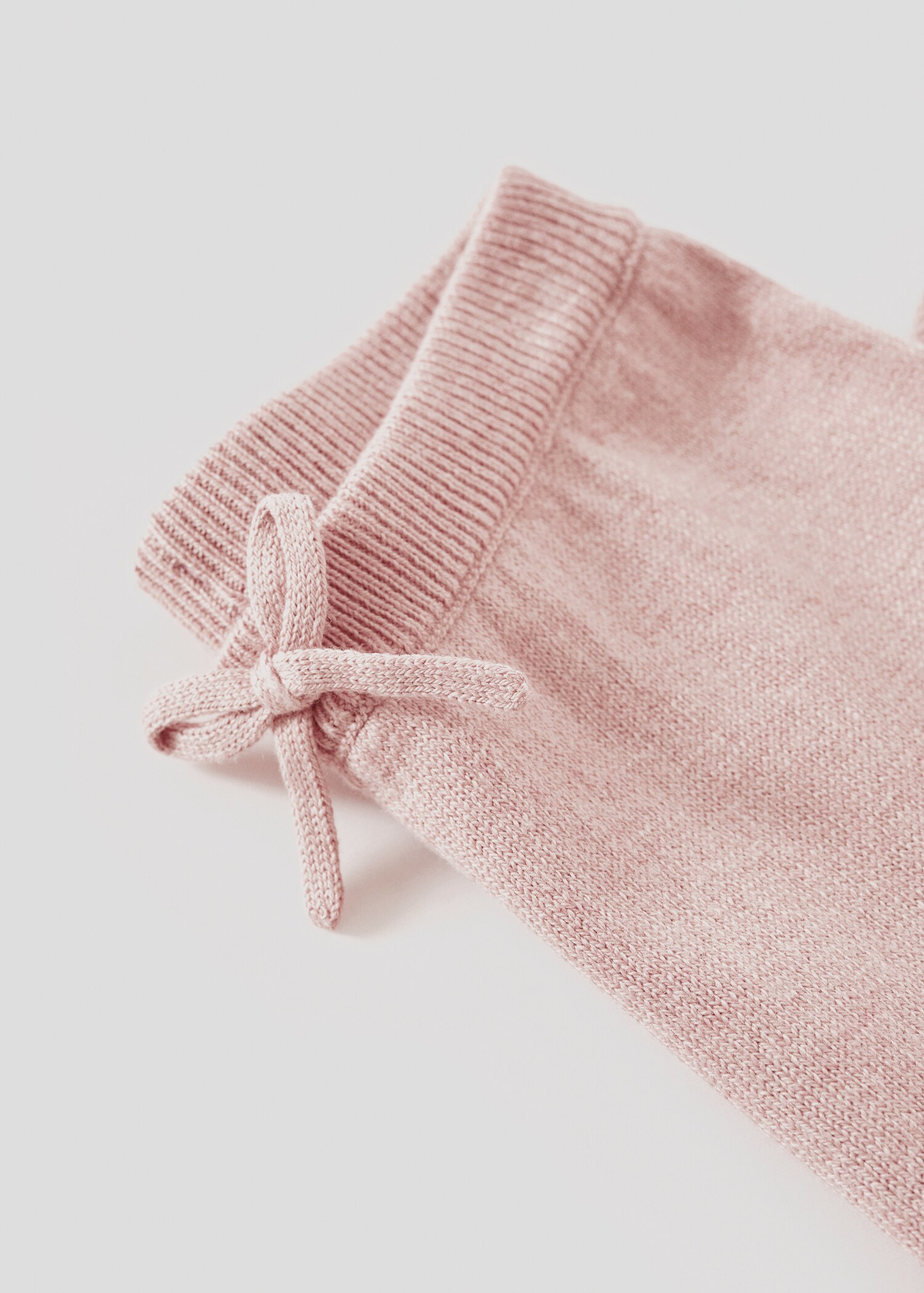 Knit footed pants - Details of the article 8