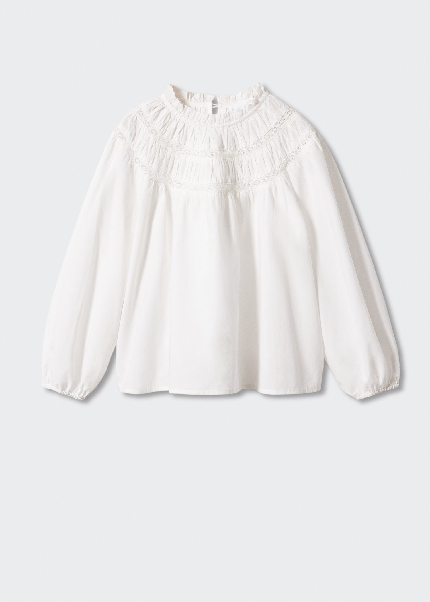 Bluse mit Stickverzierungen - Artikel ohne Model
