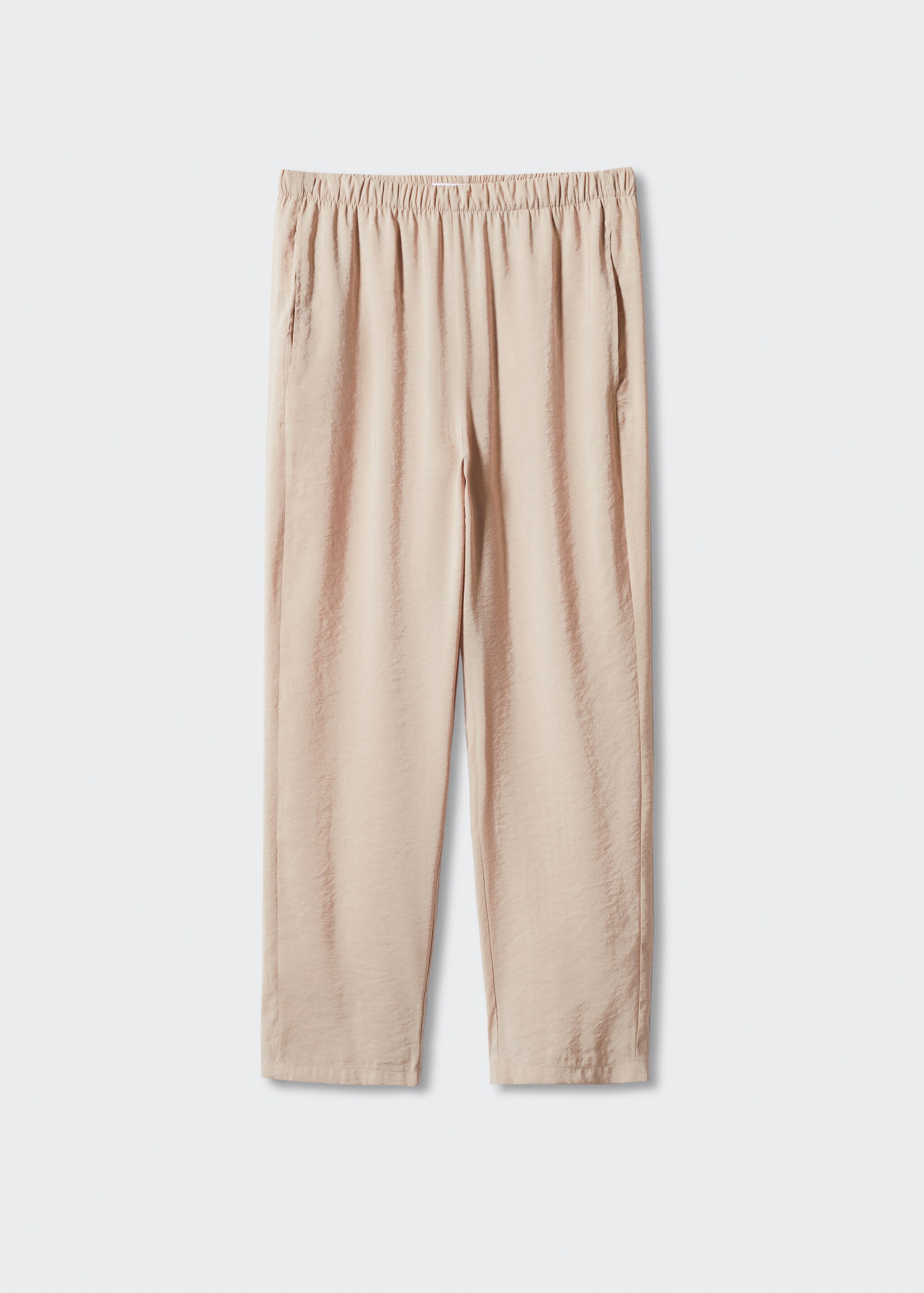 Drawstring waist modal trousers - Article without model