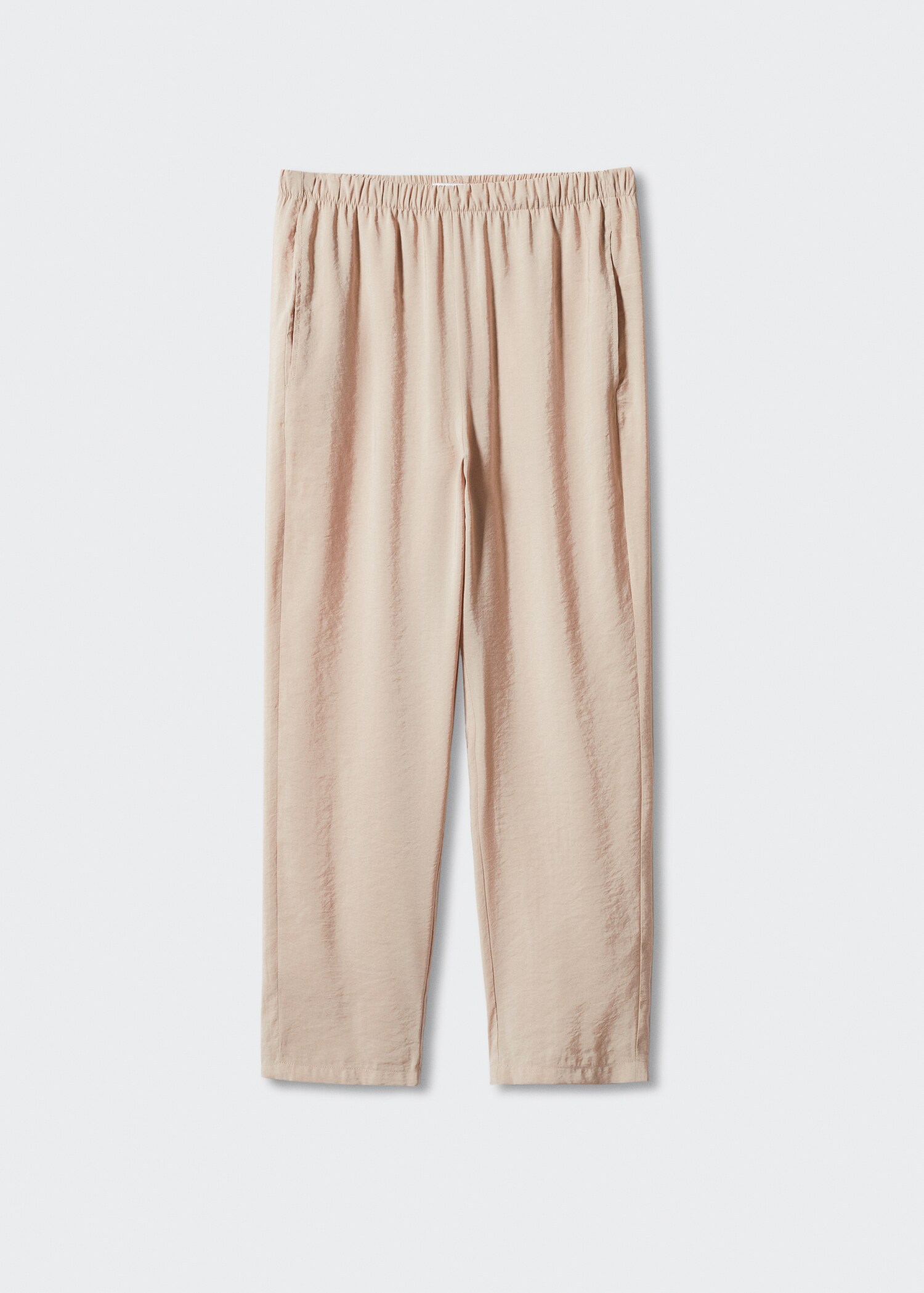 Drawstring waist modal pants - Article without model