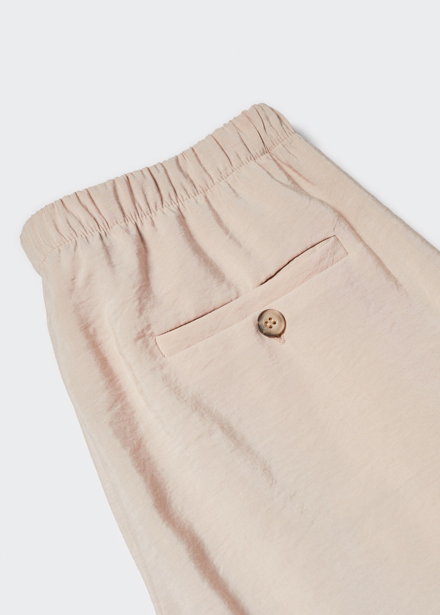 Drawstring waist modal pants - Details of the article 8
