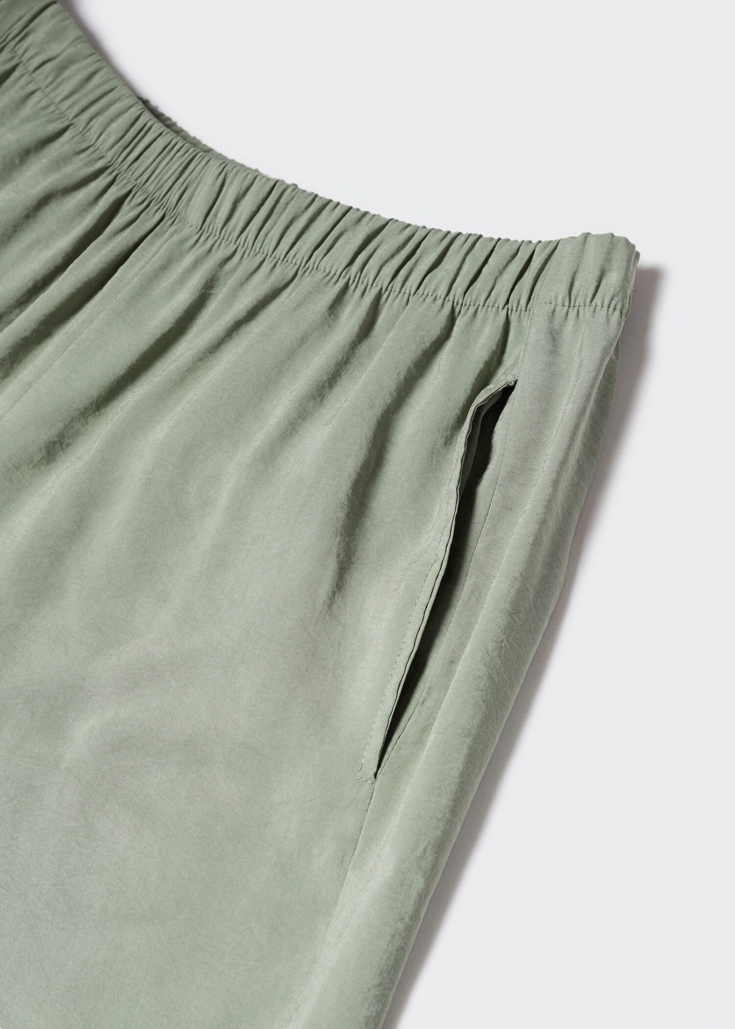 Drawstring waist modal pants - Details of the article 8