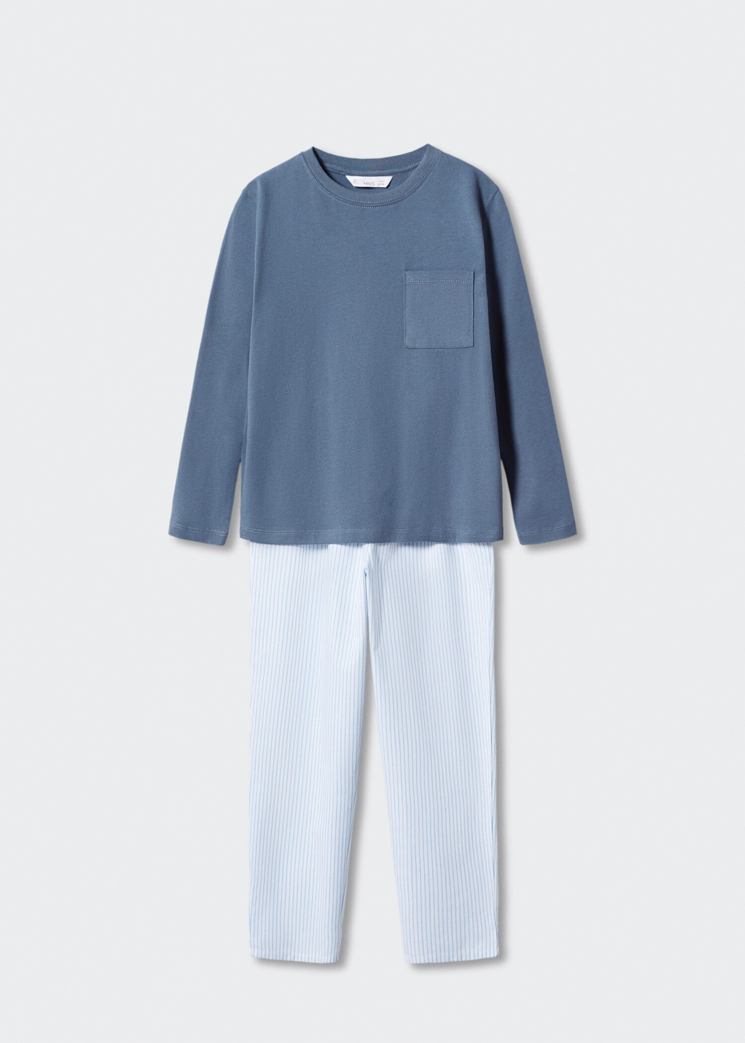 Pyjama long en coton - Article sans modèle