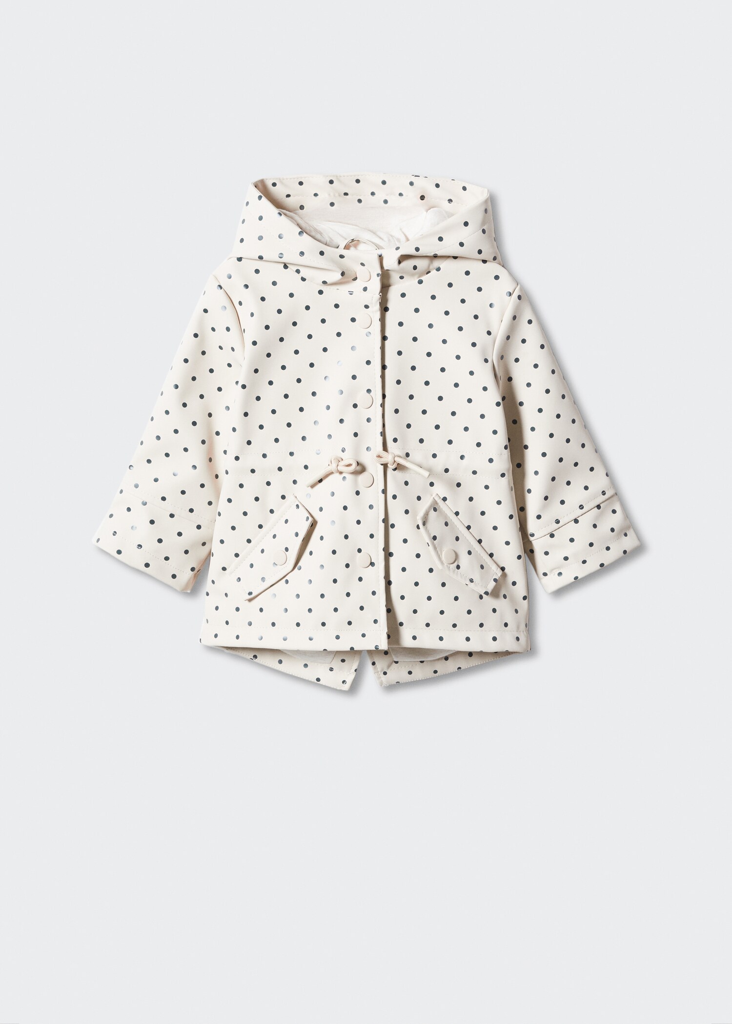 Parka a pois - Articolo senza modello