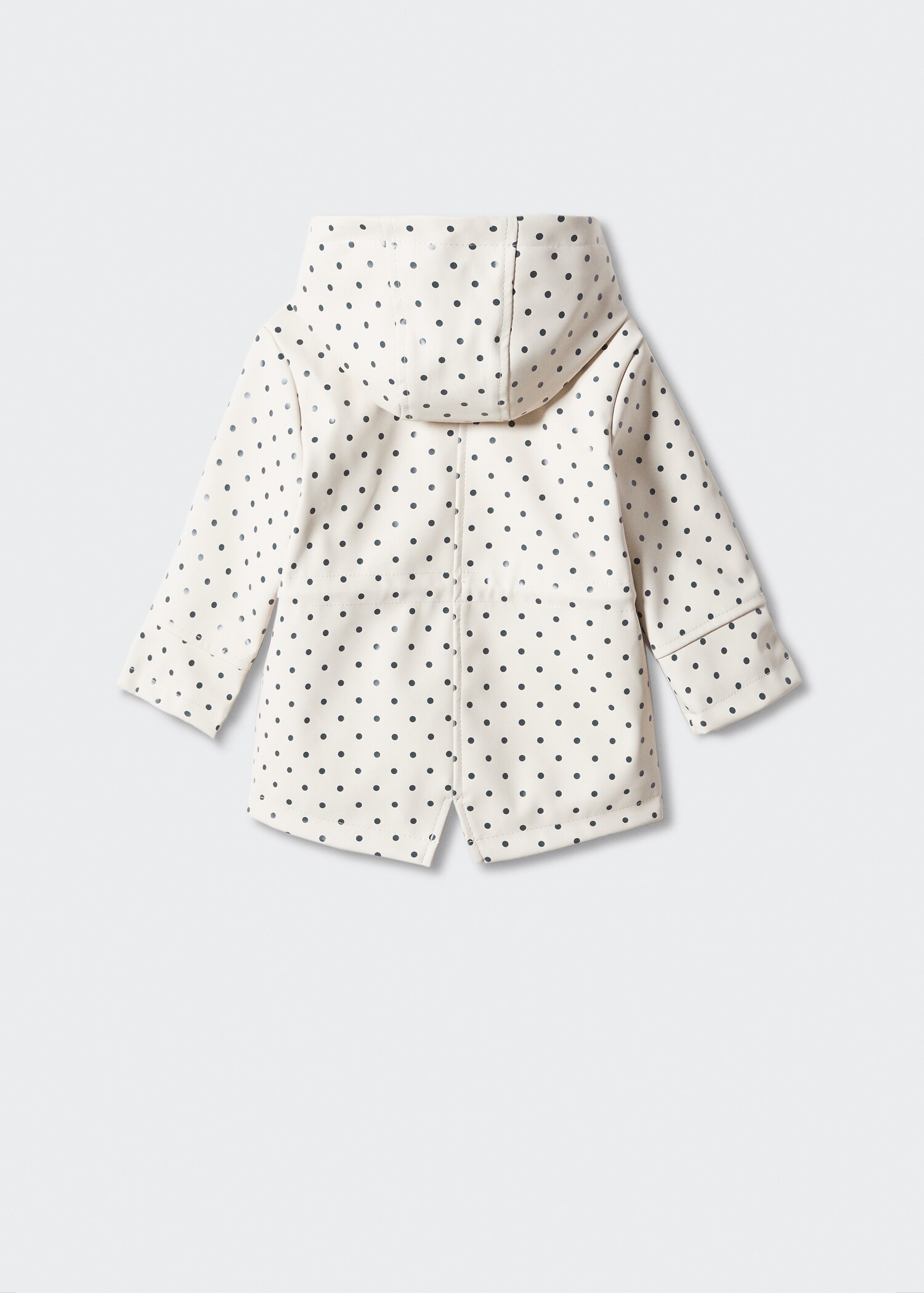 Parka a pois - Retro dell'articolo
