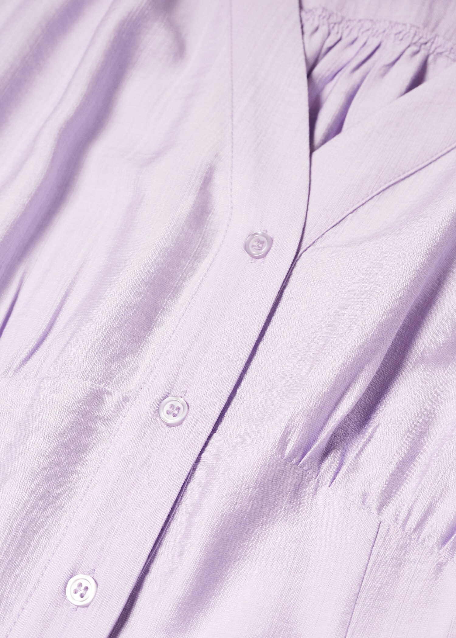 Midi shirt dress - Details of the article 8