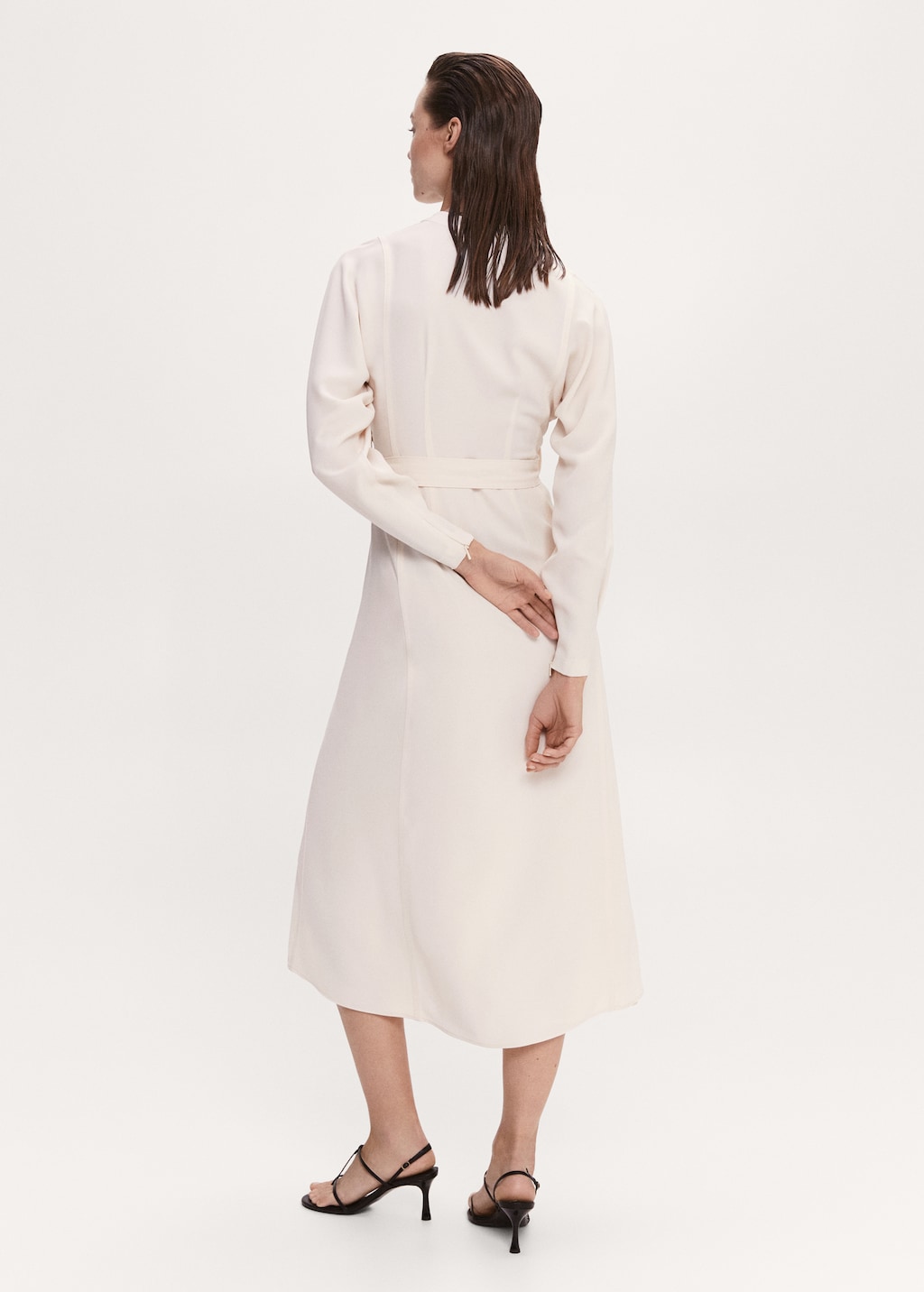 Camicione lungo bianco deals