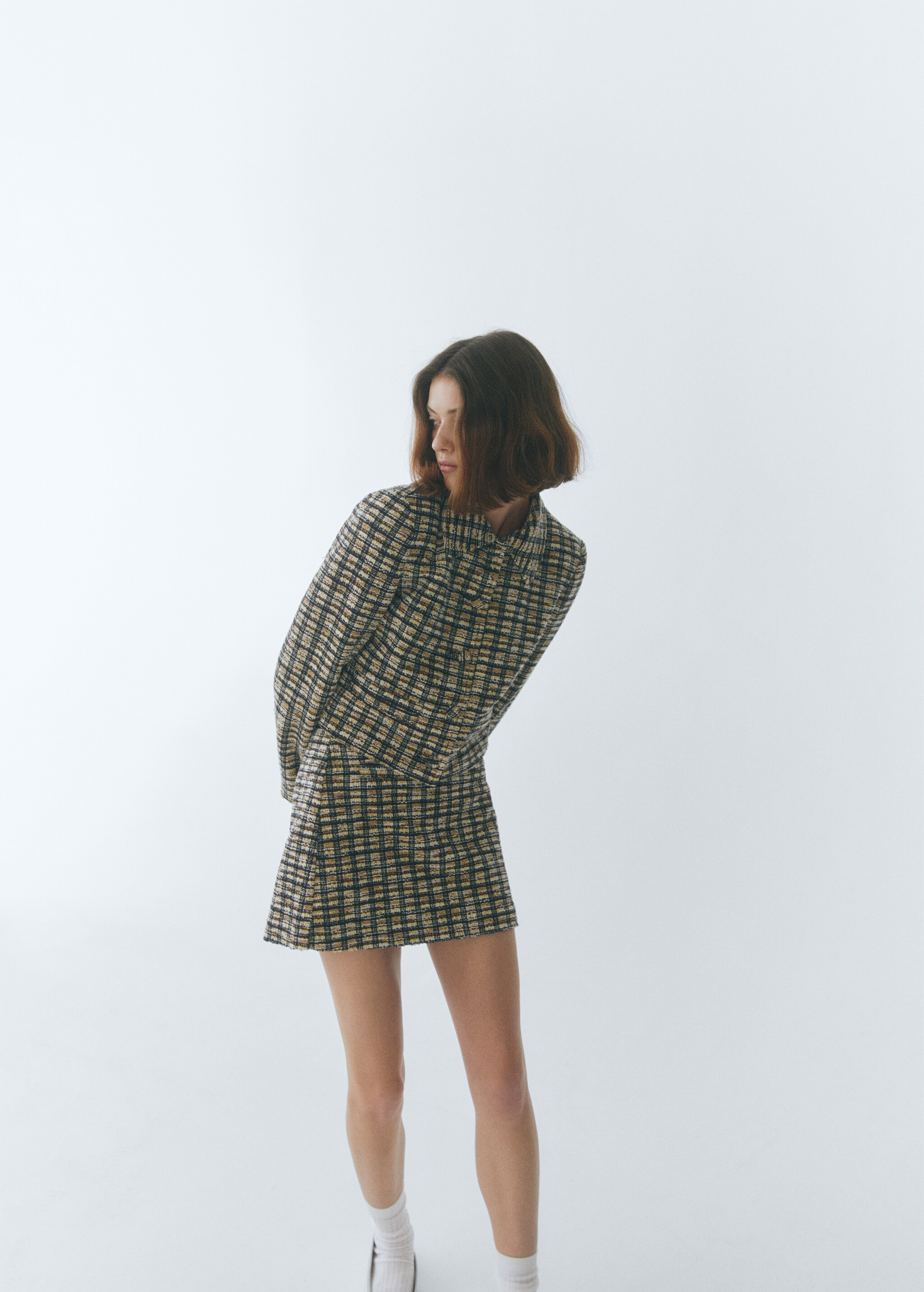 Tweed miniskirt - Details of the article 6
