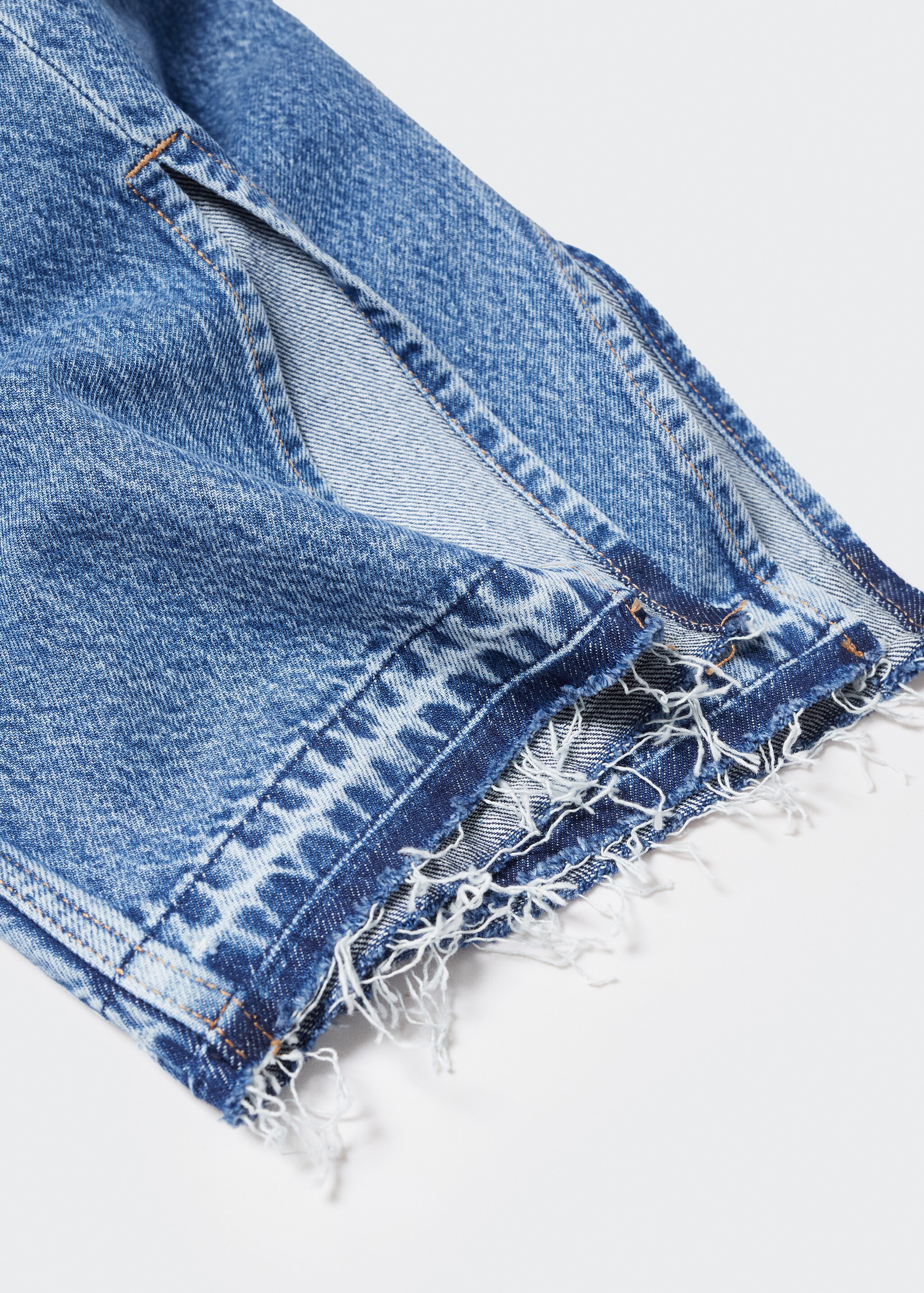 Jeans rectos tiro alto aberturas - Detalle del artículo 8