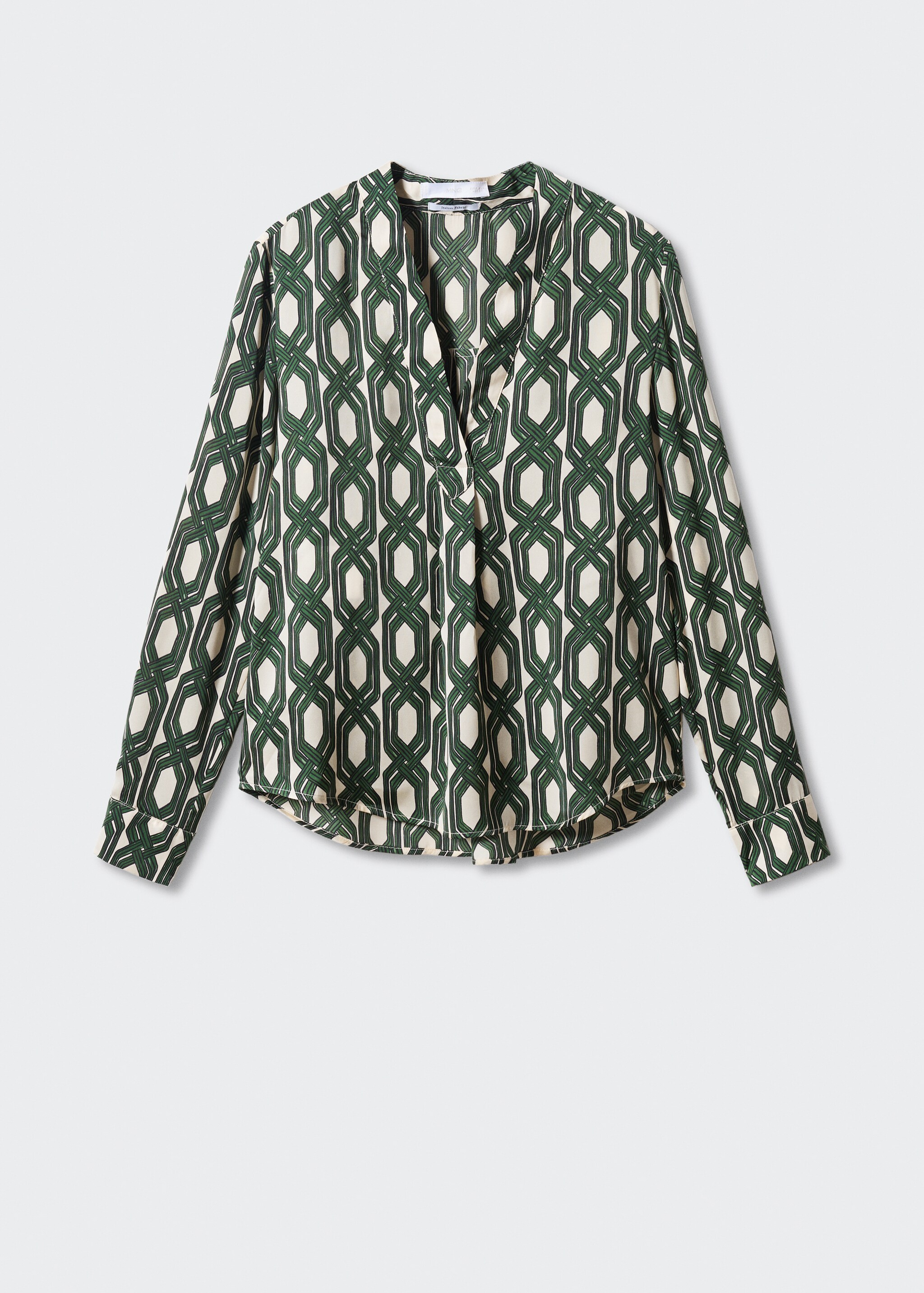 Geometric-print blouse - Article without model