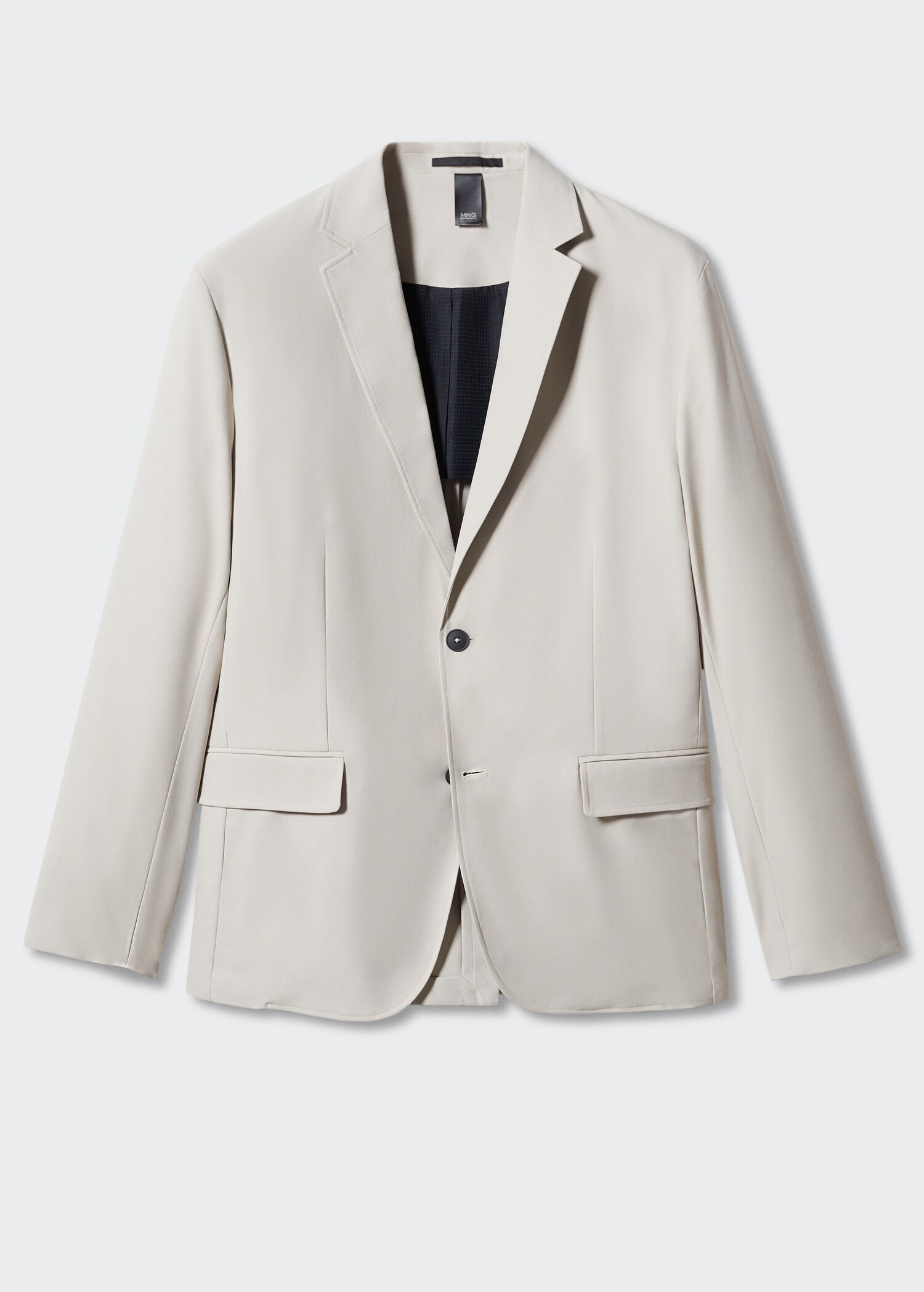 Slim-fit technical suit blazer - Article without model