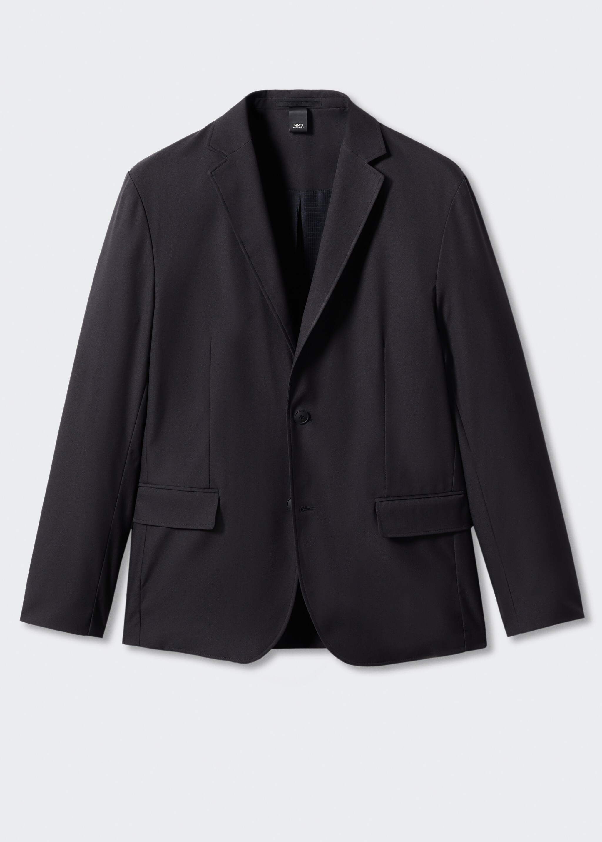 Slim-fit technical suit jacket - Article without model