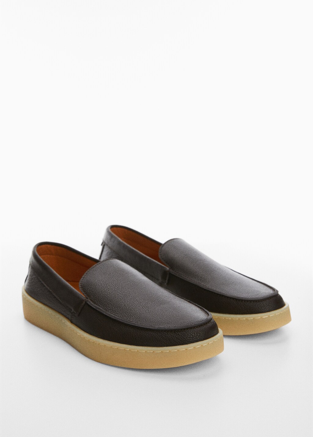 Chaussures 100 cuir nappa Homme MANGO OUTLET Monaco