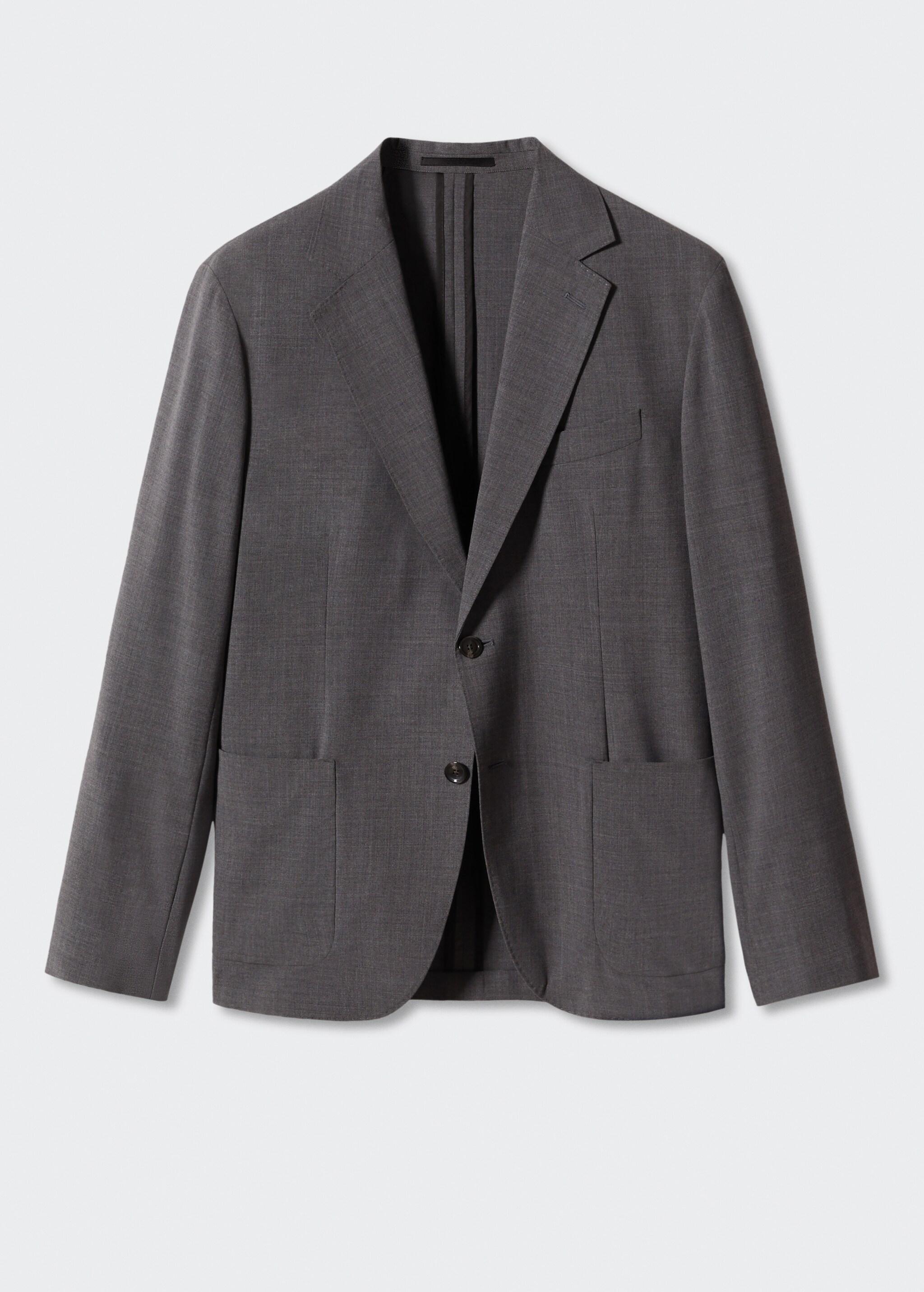 Breathable slim-fit suit jacket - Article without model
