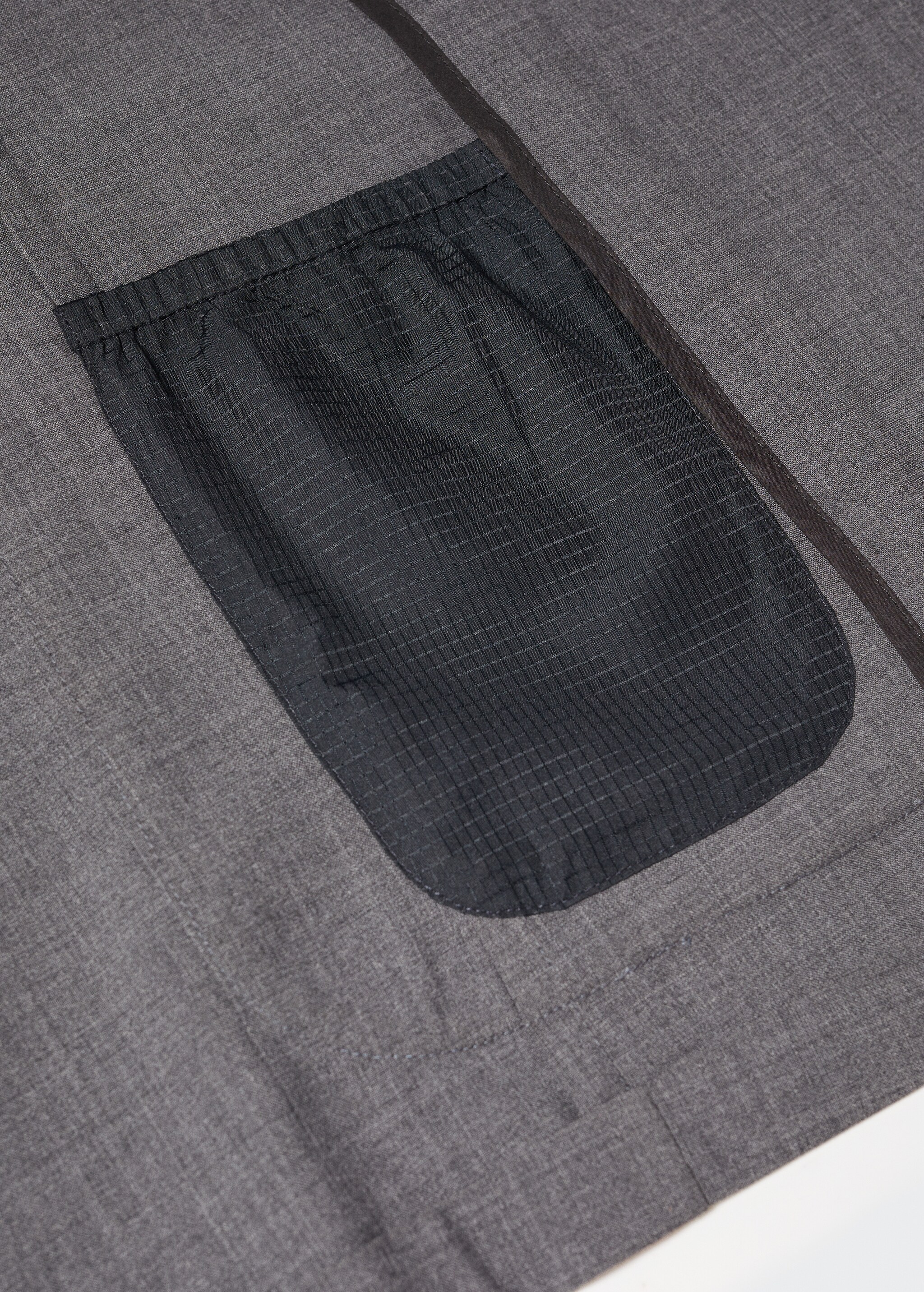 Breathable slim-fit suit jacket - Details of the article 8