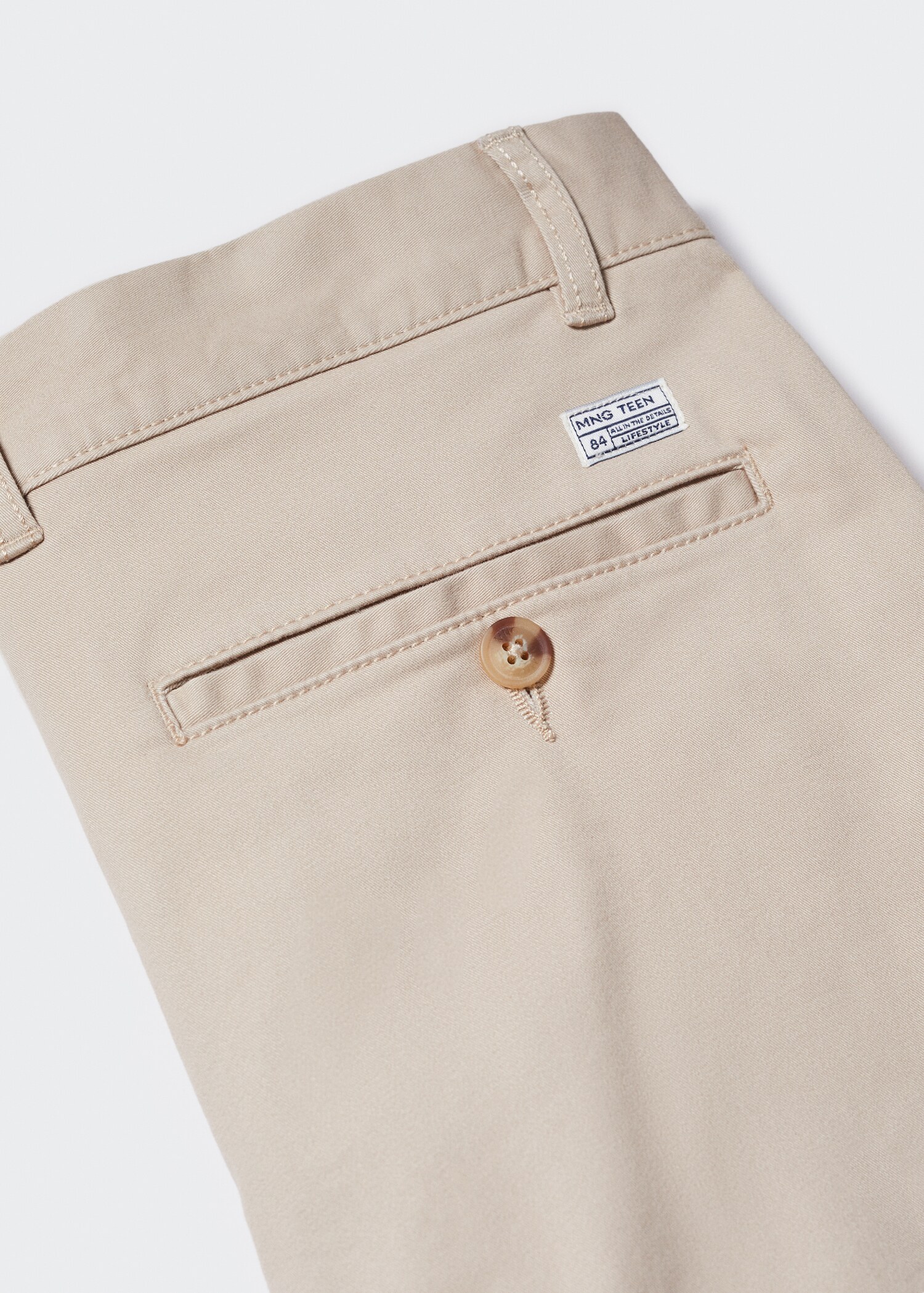 Cotton chinos - Details of the article 8