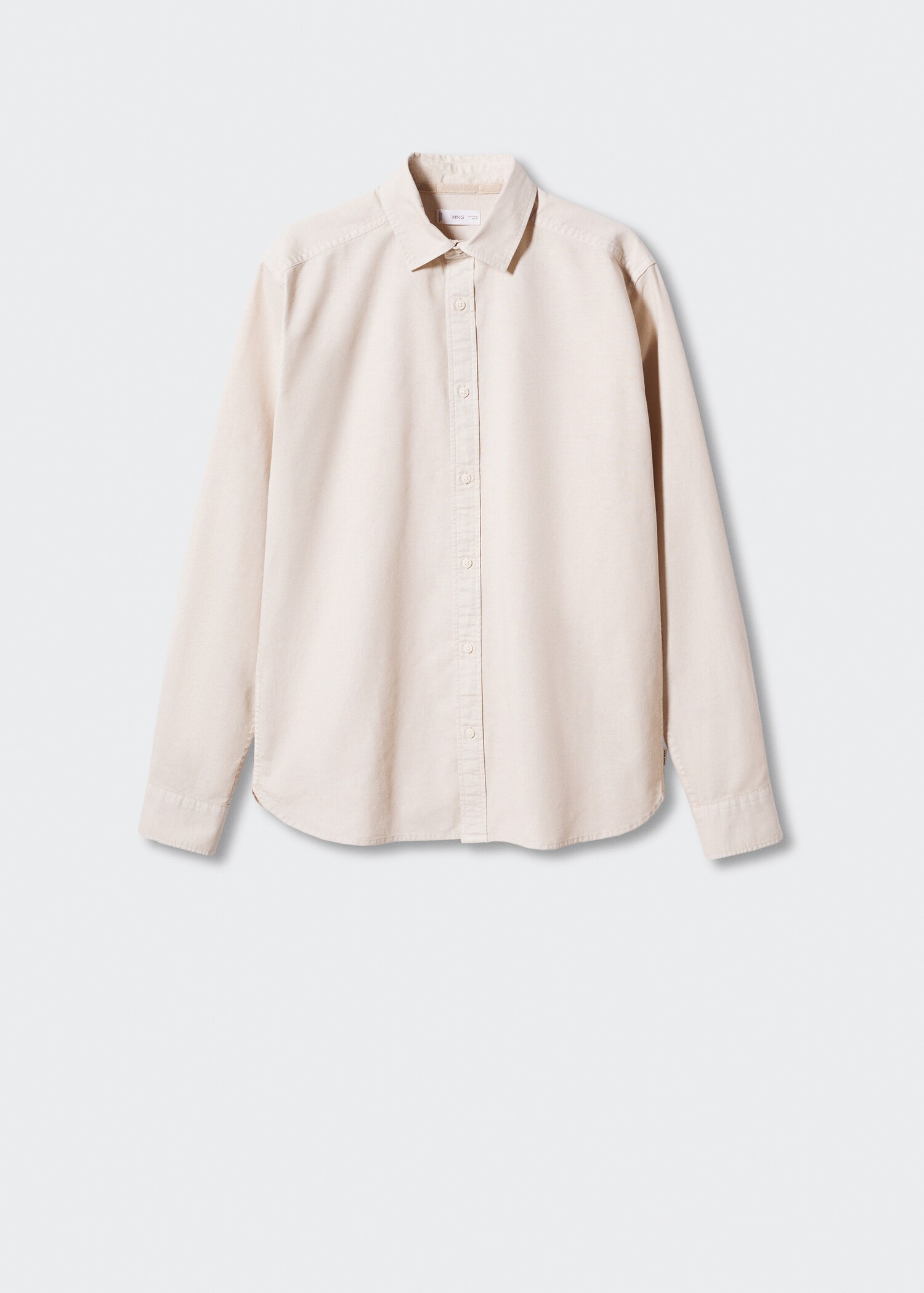 Essential cotton-blend shirt - Article without model