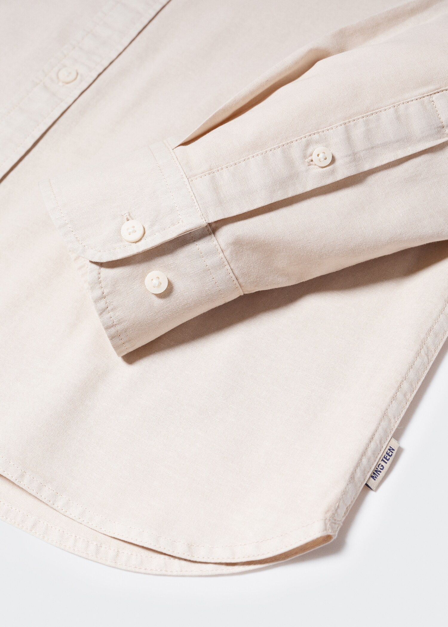 Essential cotton-blend shirt - Details of the article 8