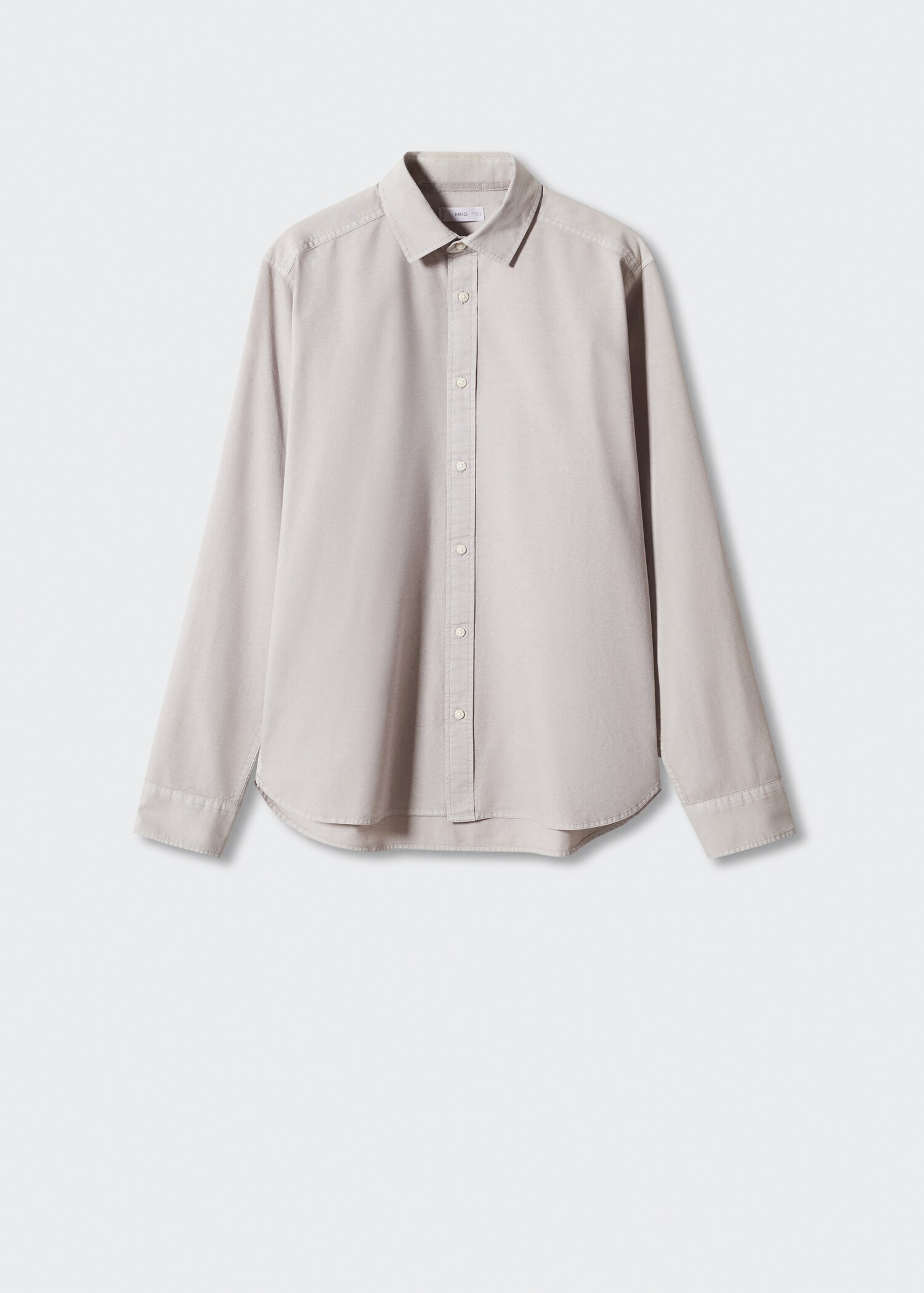 Essential cotton-blend shirt - Article without model
