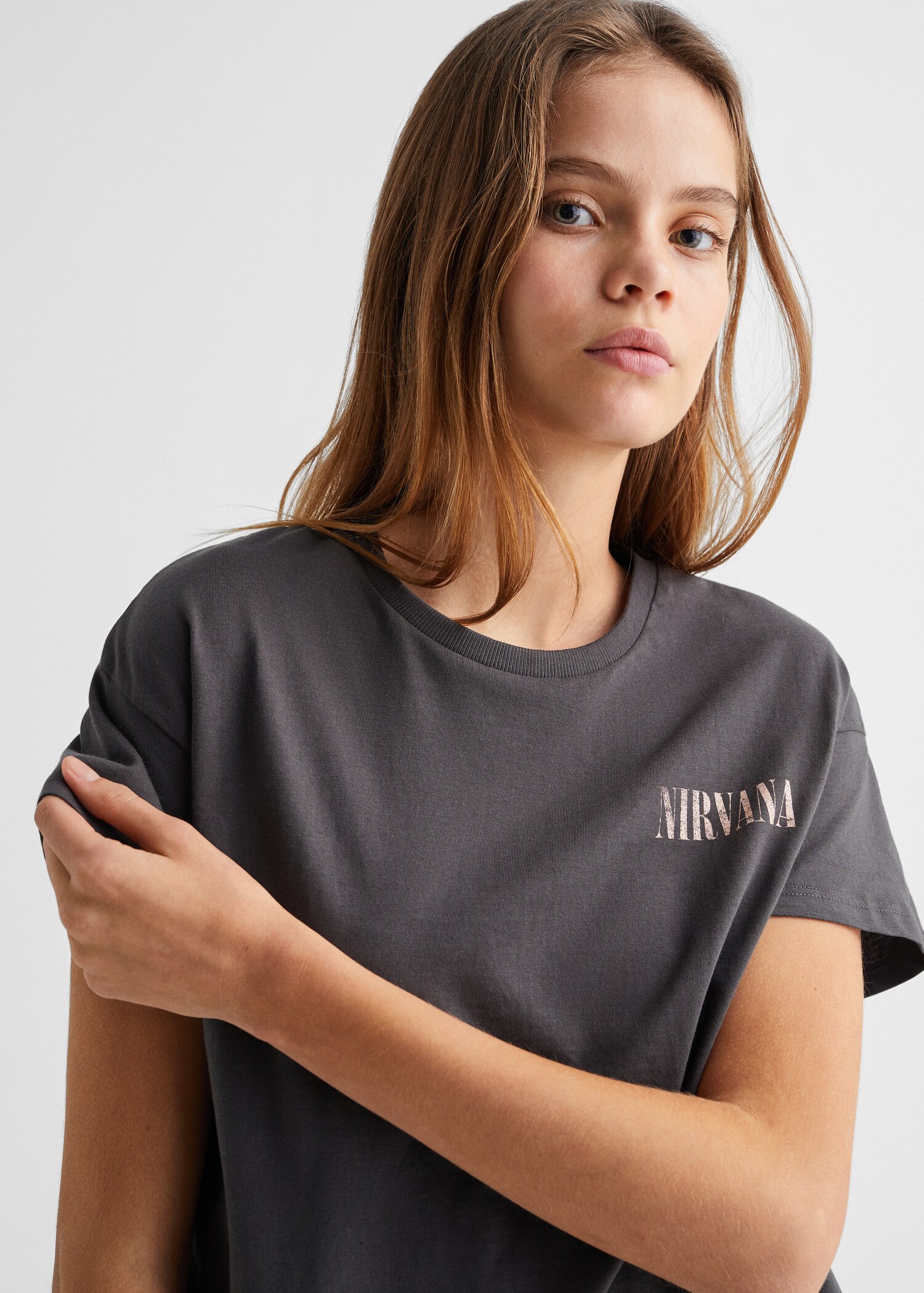 Nirvana cropped t-shirt - Details of the article 1